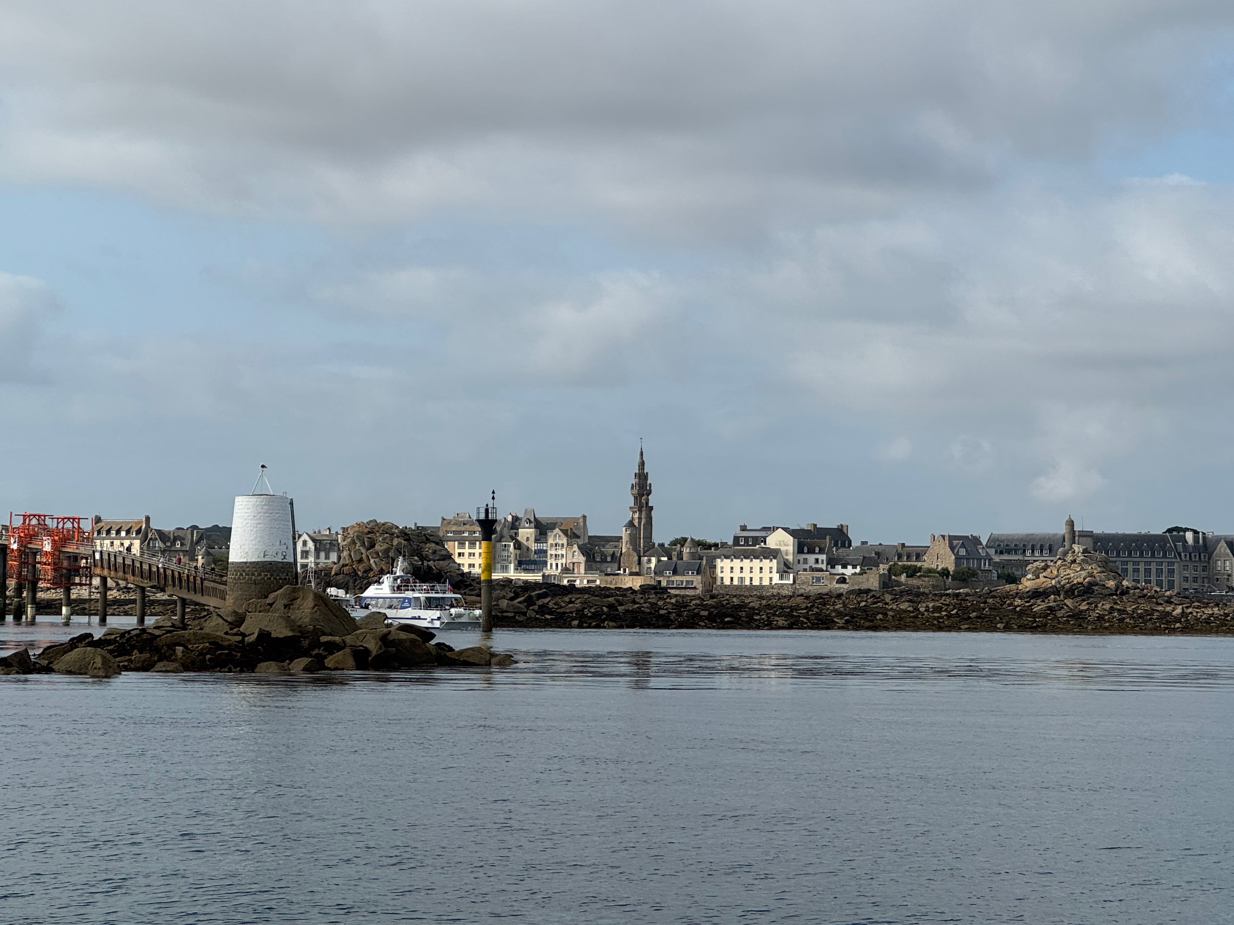 Stadtansicht von Roscoff