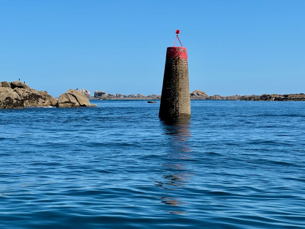 Ausfahrt aus Roscoff