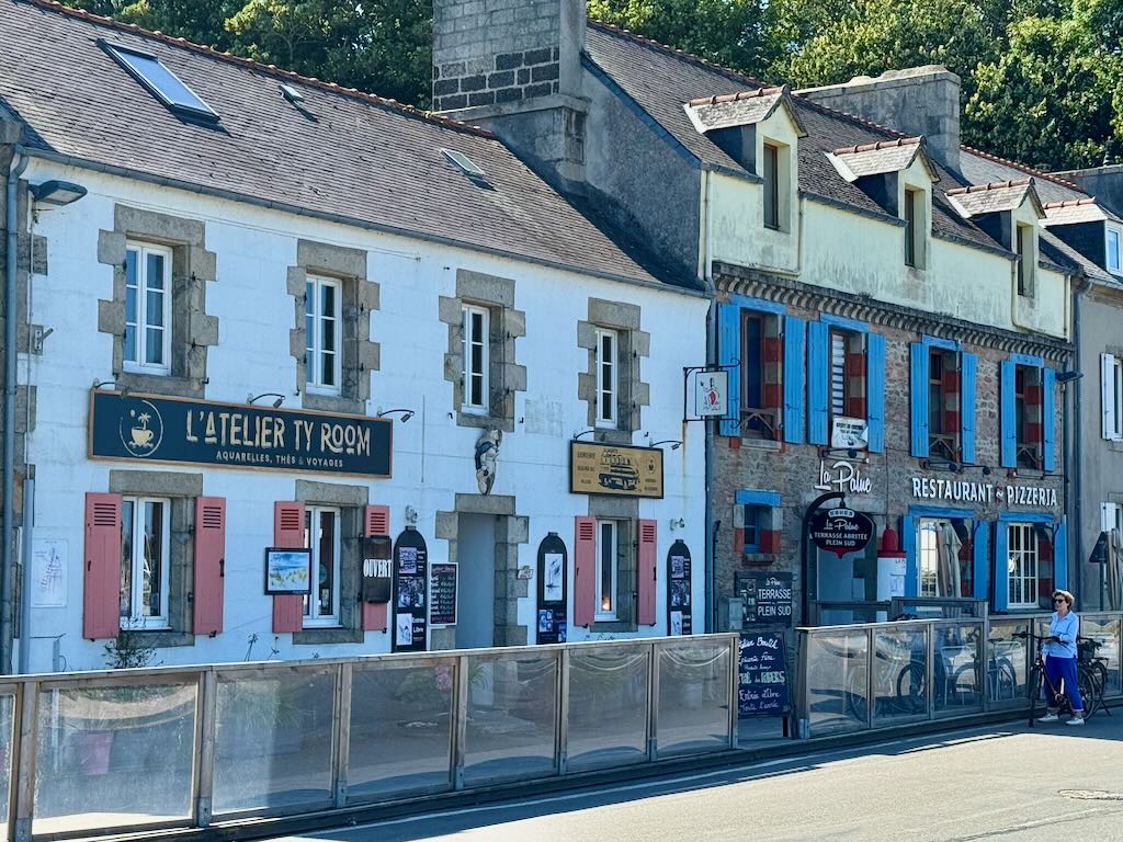 Schöne Häuser in Aber Wrac'h