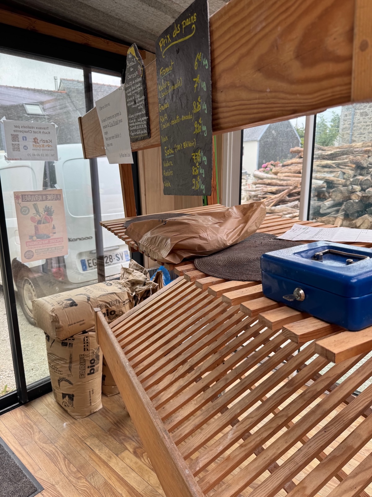 Beim Bäcker - alles verkauft