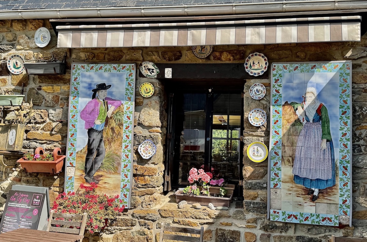 Eingang zur Creperie