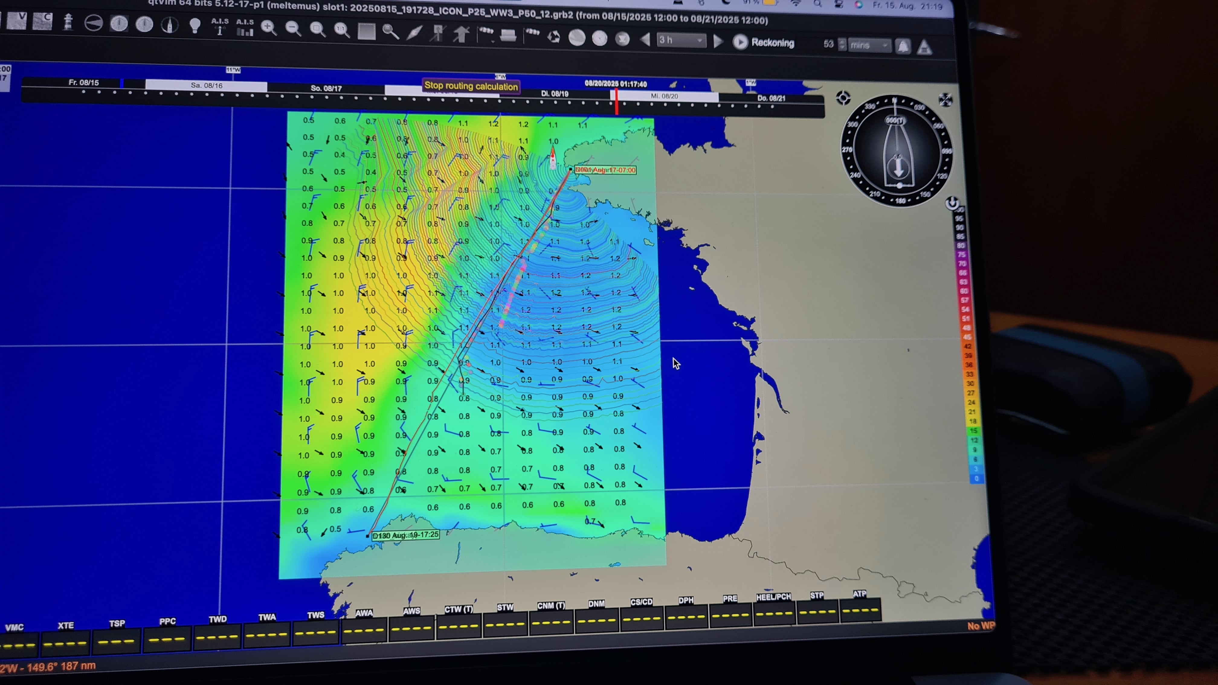Mit der Routingsoftware planen wir voraus