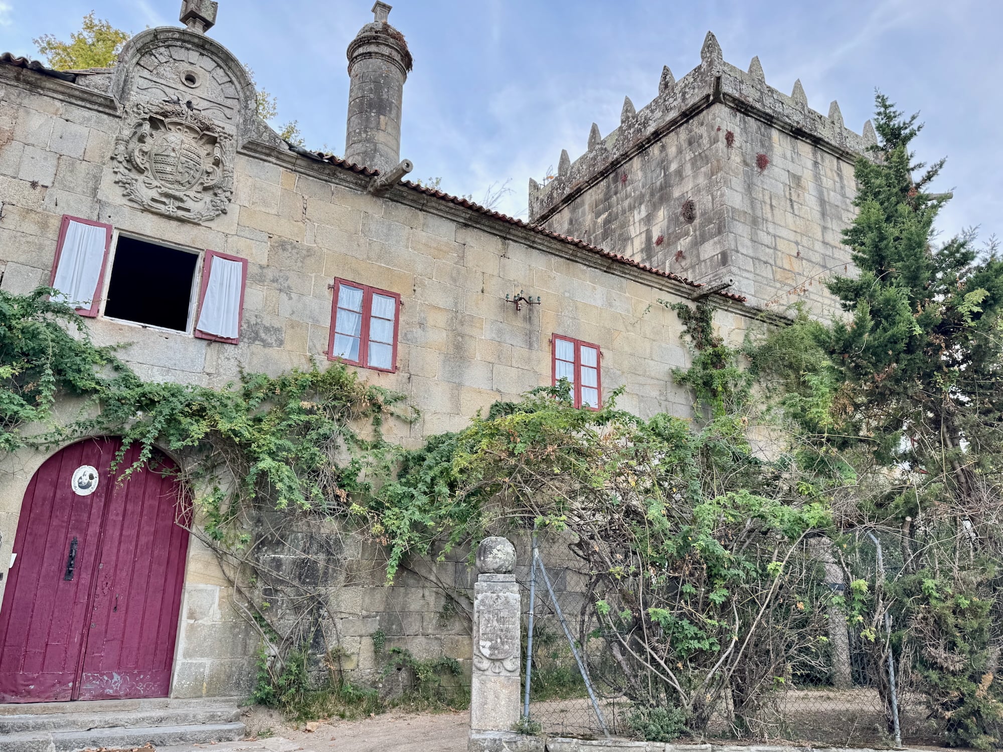 Alte Mauern in Vilagarcia