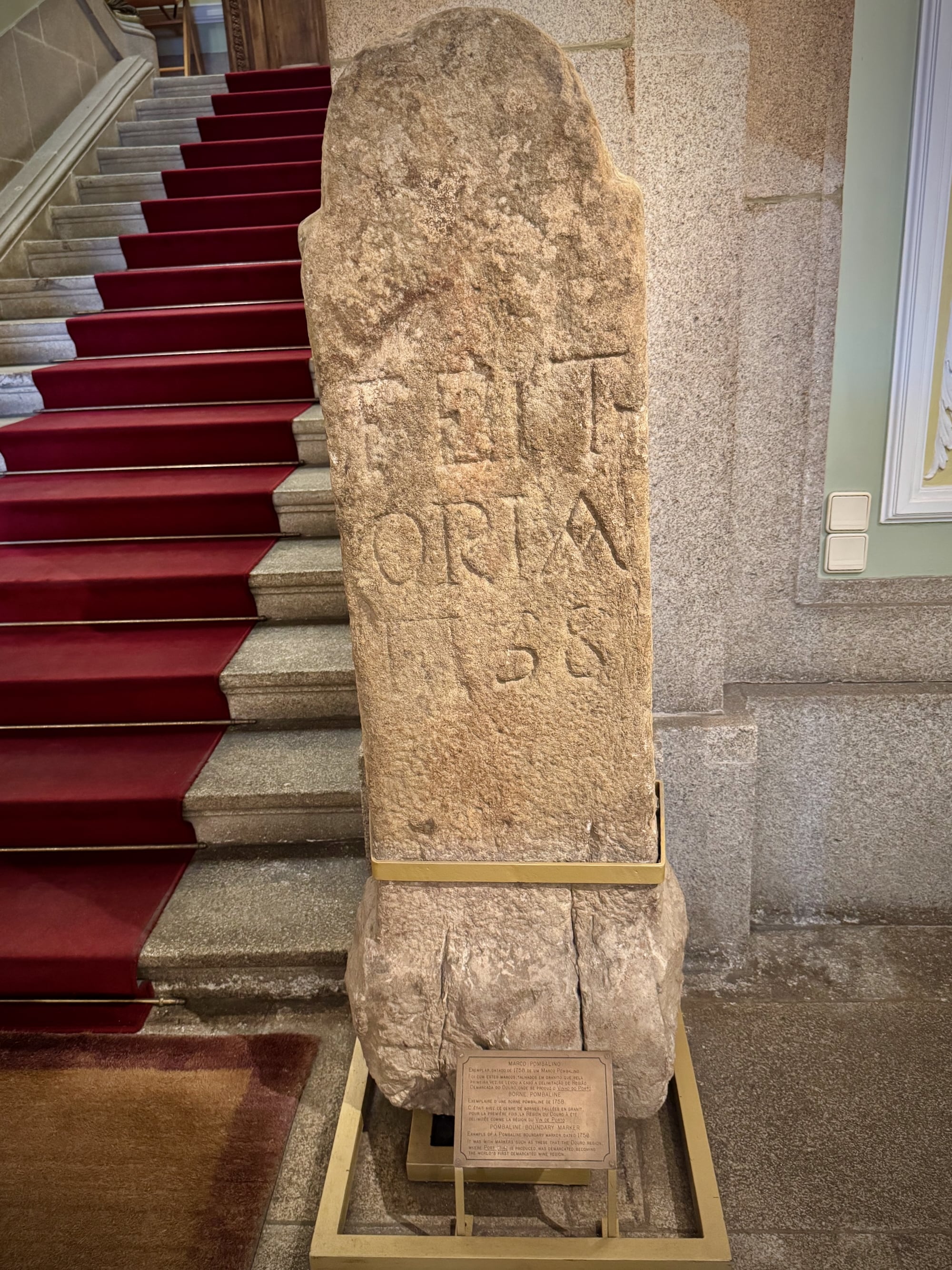 Treppe im Portweininstitut