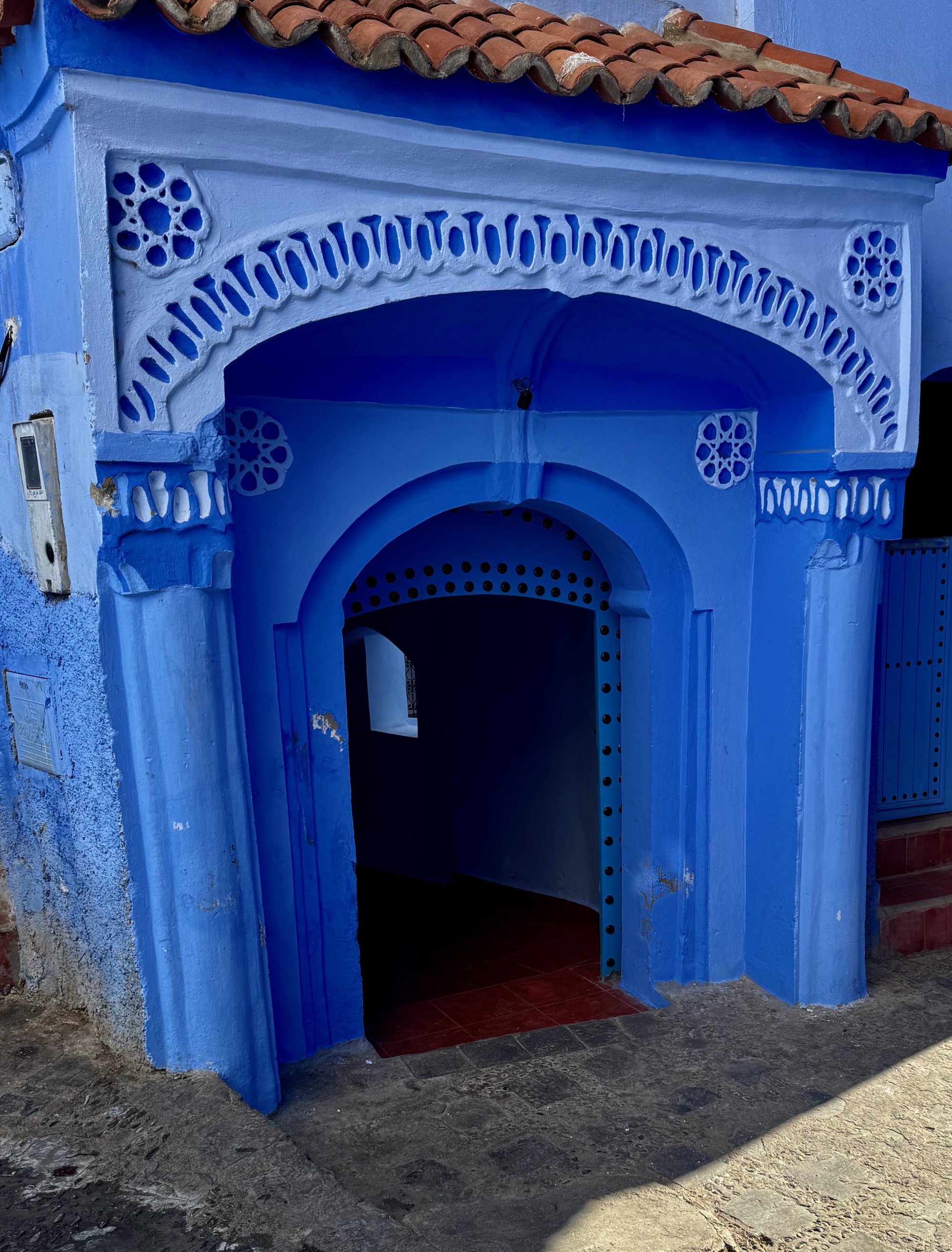 Chefchaouens ikonische Blautöne