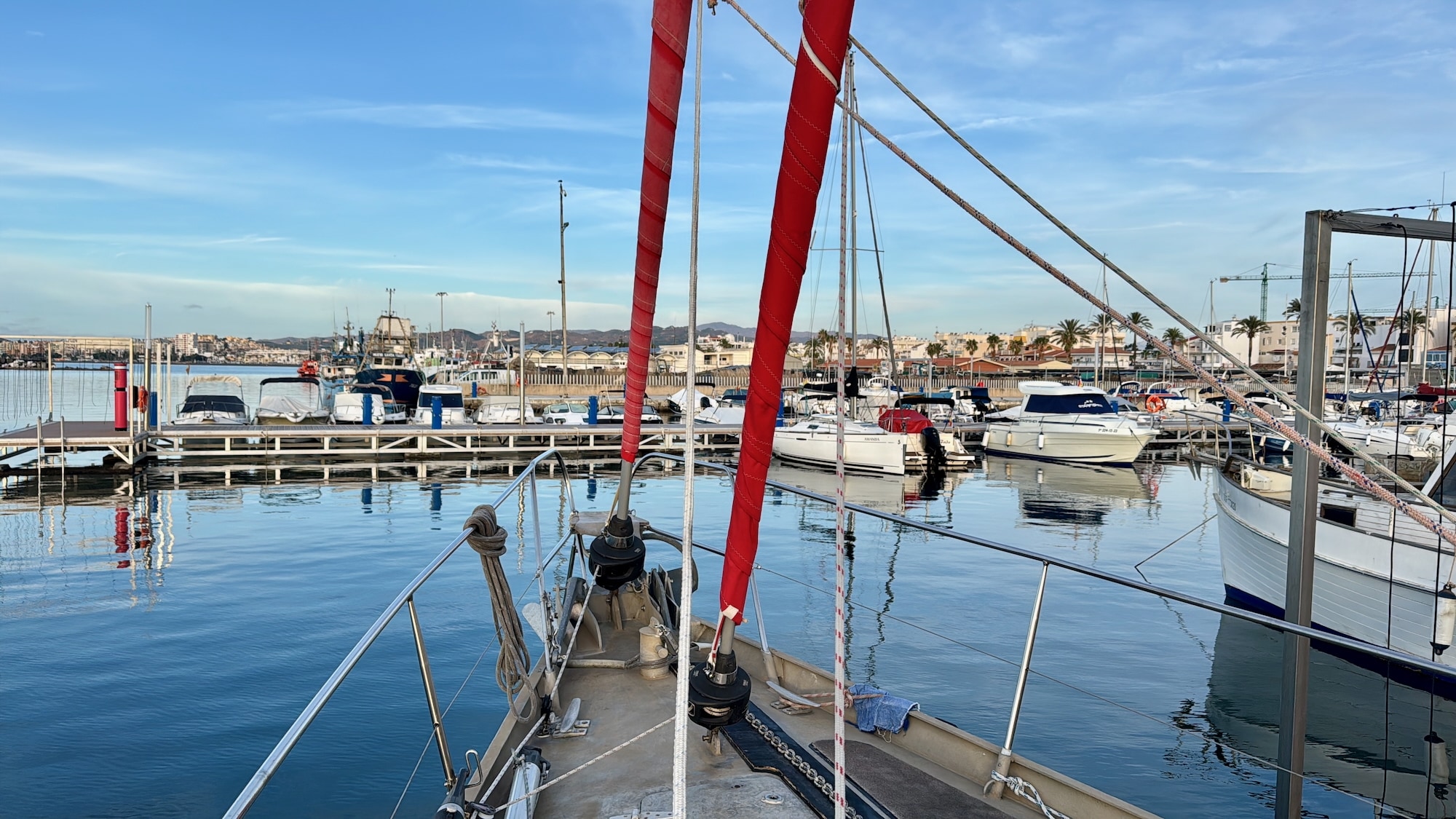 Caleta de Velez Am Steg
