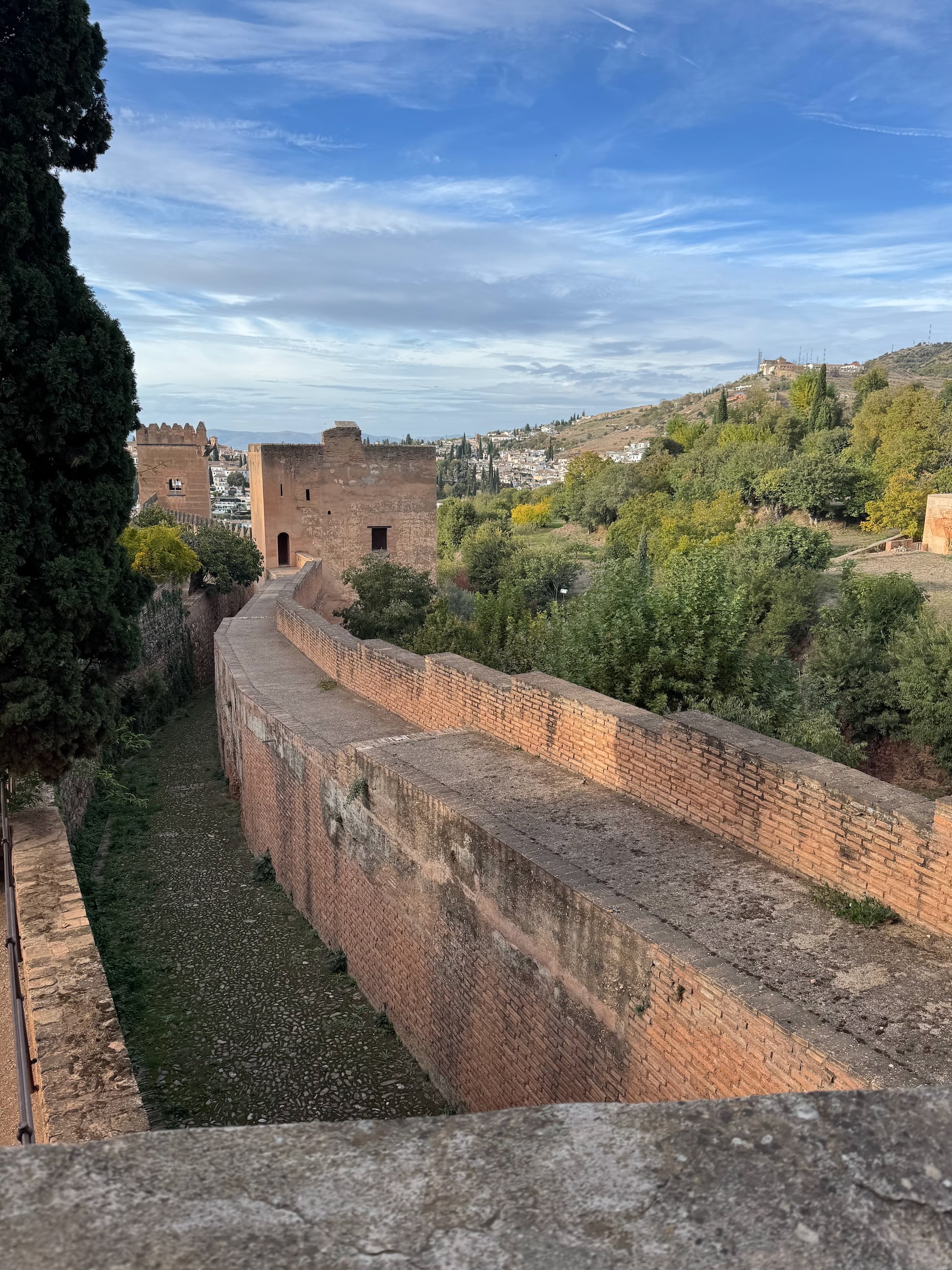 Alhambra - Alcazaba Wehranlagen