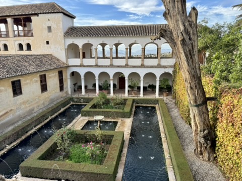Alhambra - Generalife Blick zurück