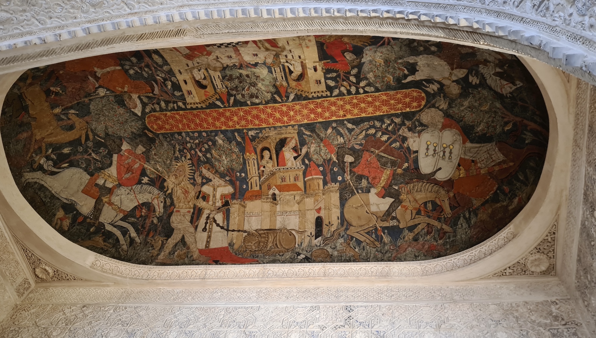 Alhambra - Deckengestaltung im christlichen Stil