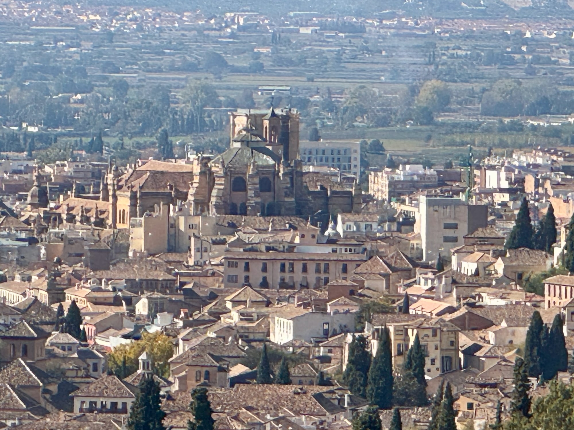 Blick auf die Altstadt von Granada