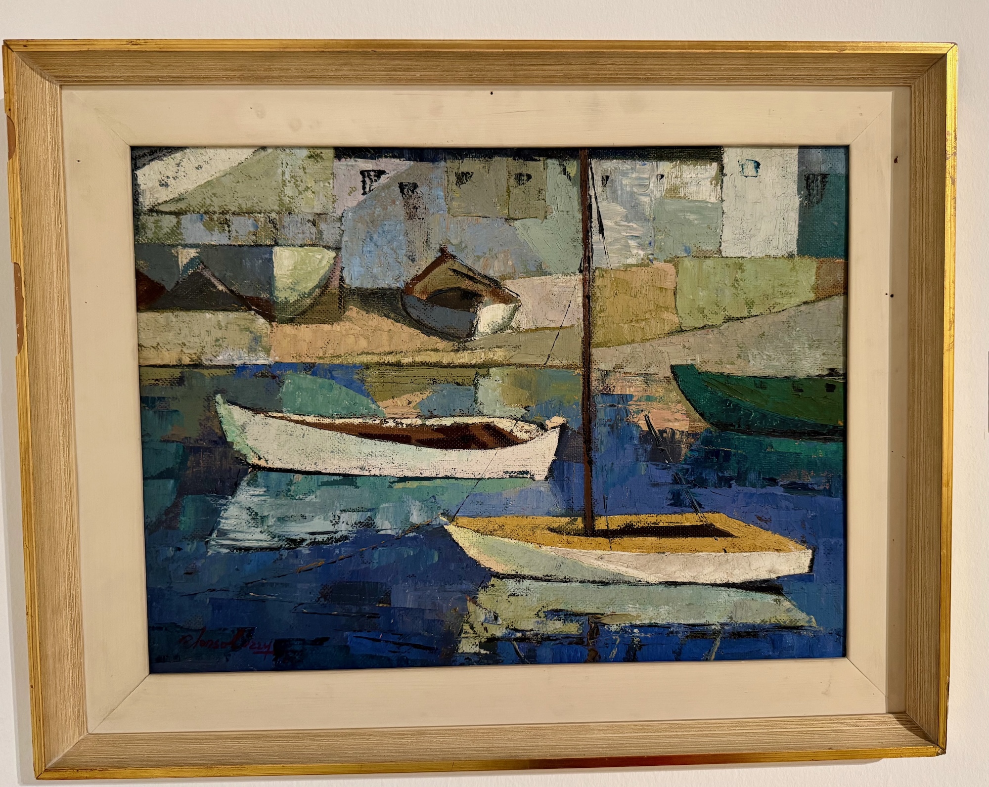 Boote im Kunstmuseum