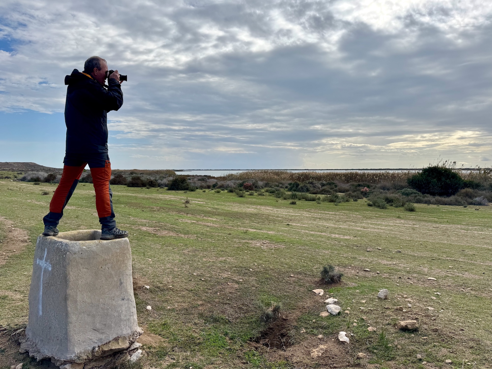 Thomas auf Beobachtungsposten