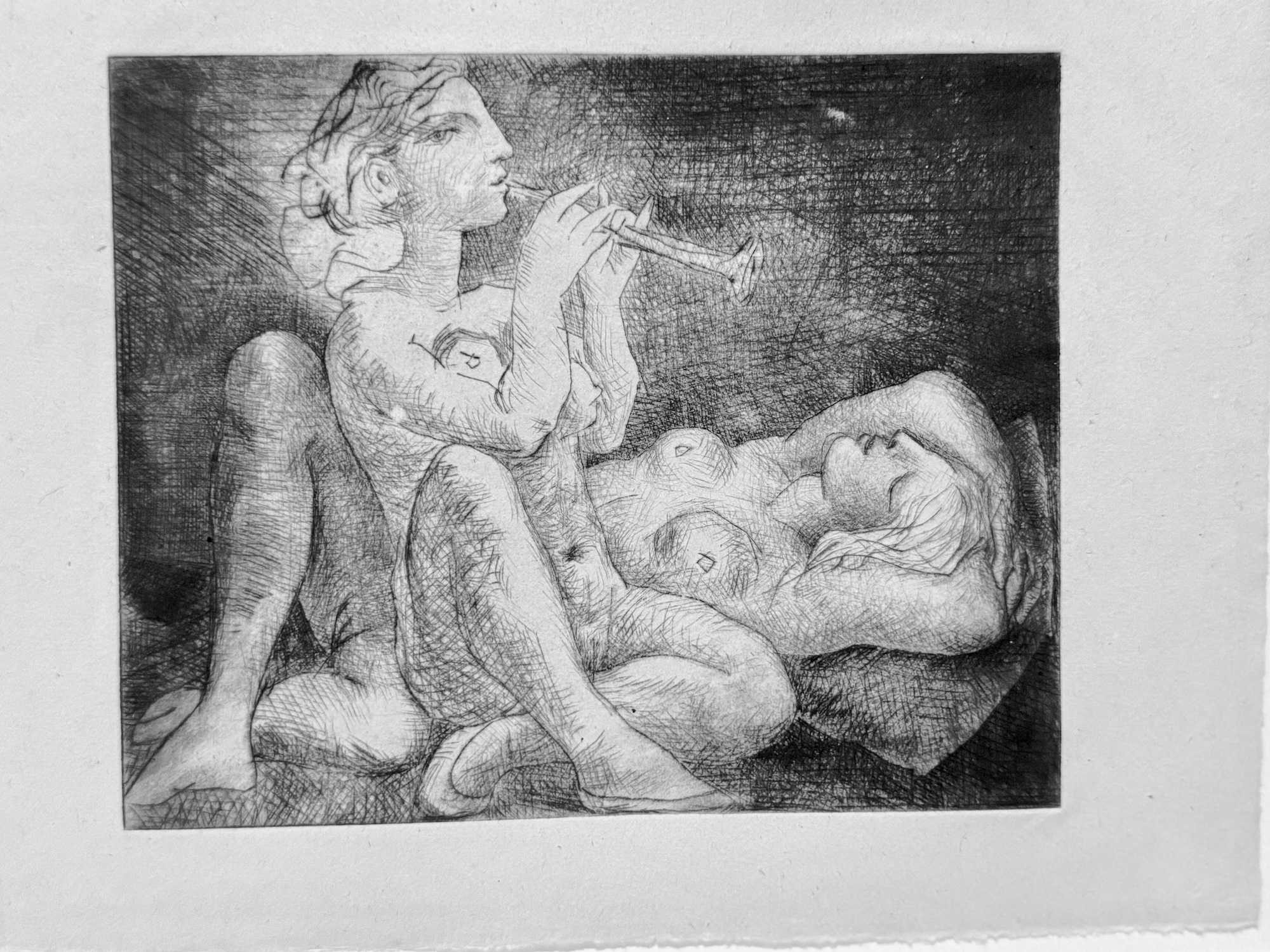 Picasso Flötenspielerin