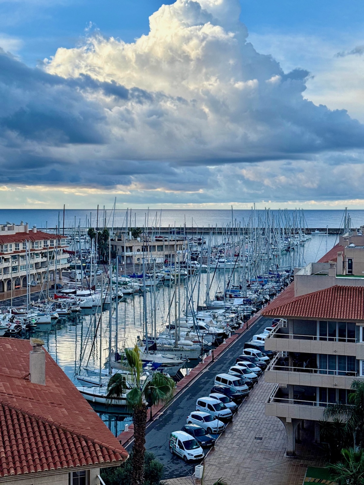 Blick aus der Ferienwohnung