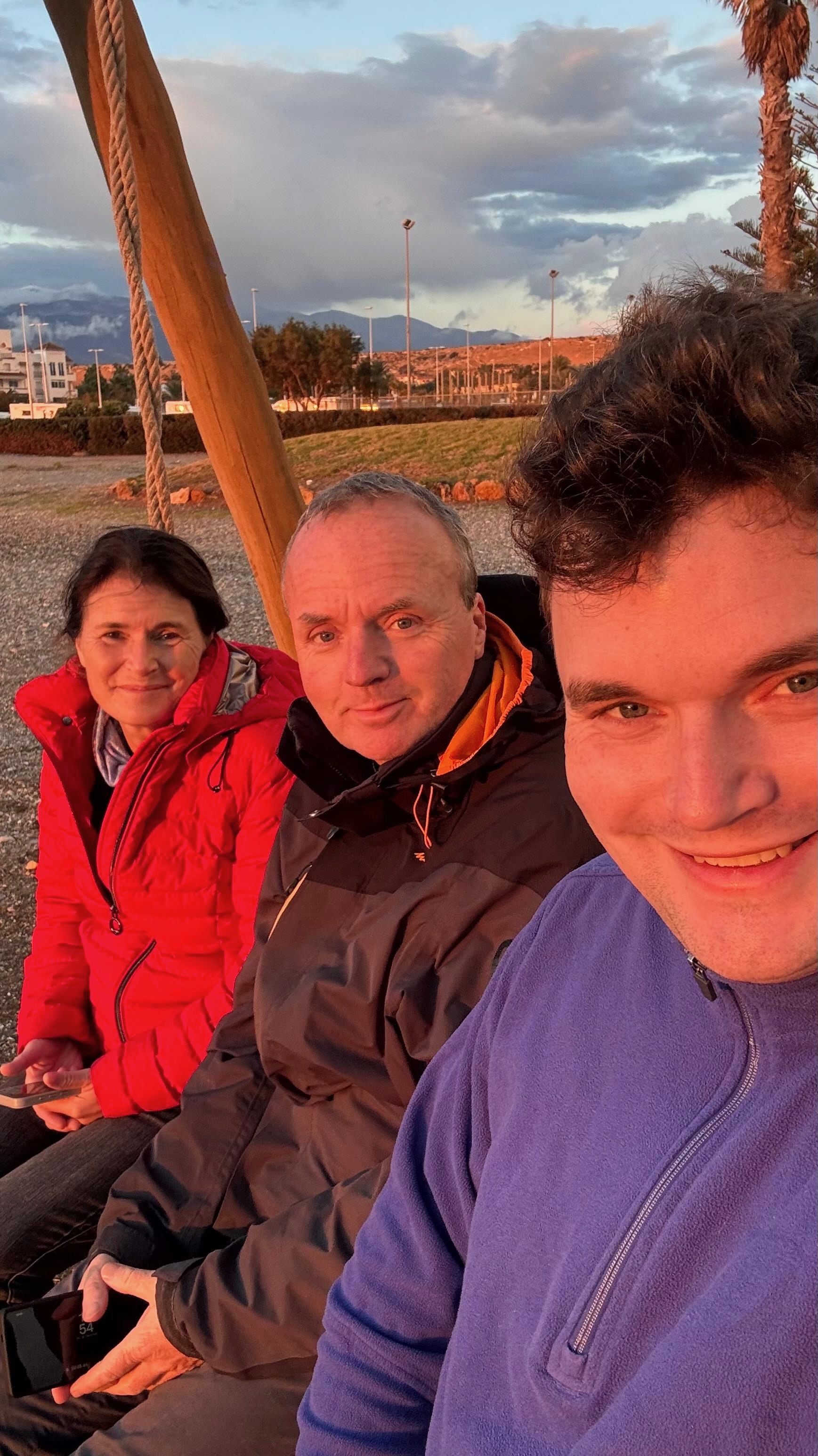 Es war schön auf der Schaukel