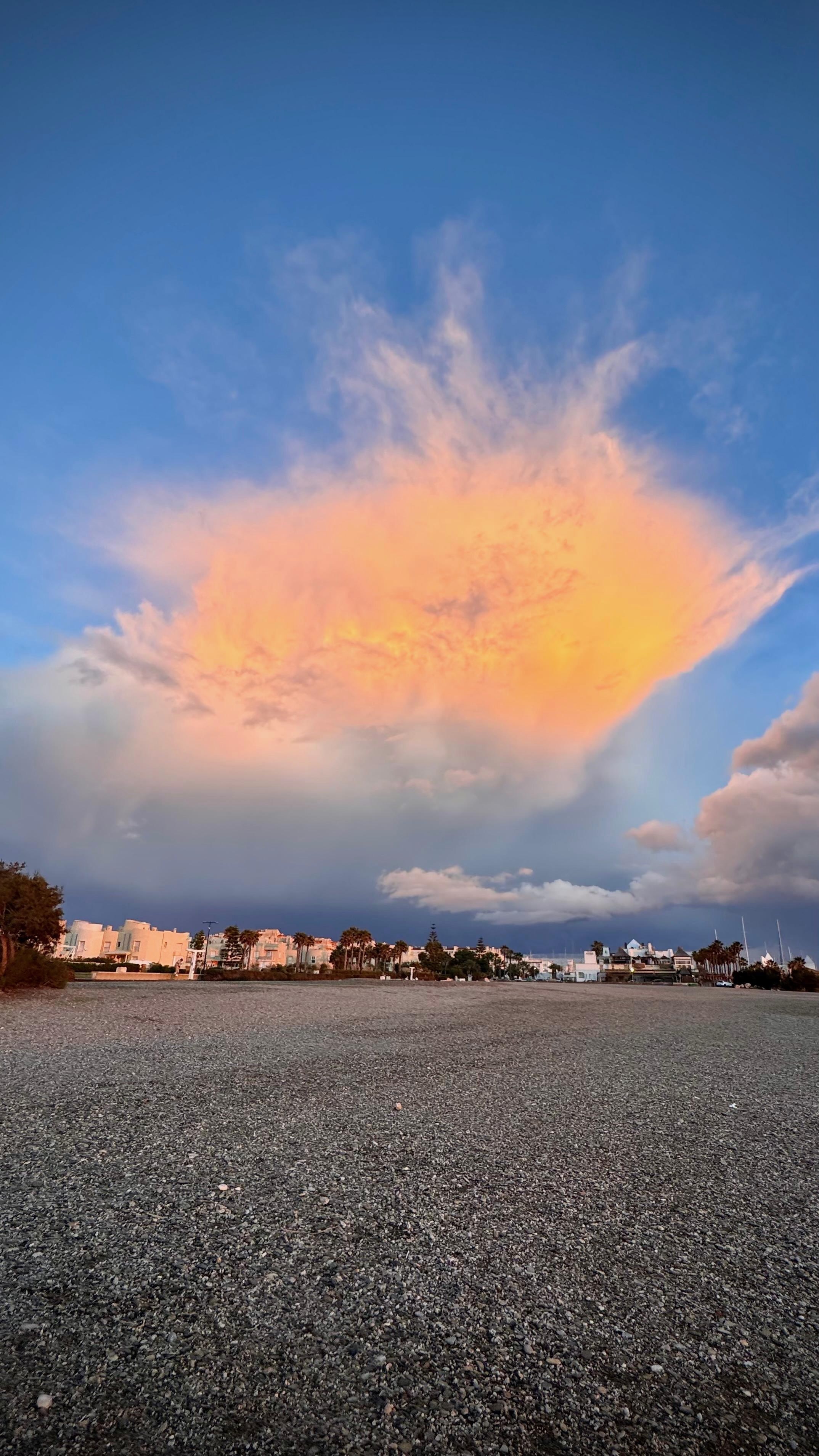 Herrlicher Abendhimmel
