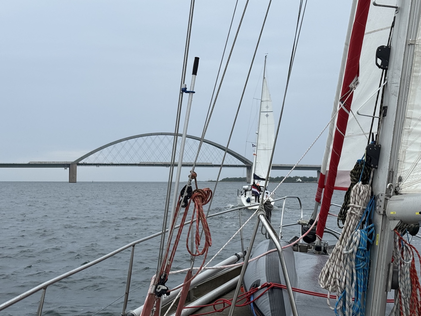 Passage durch die Fehmarnbrücke