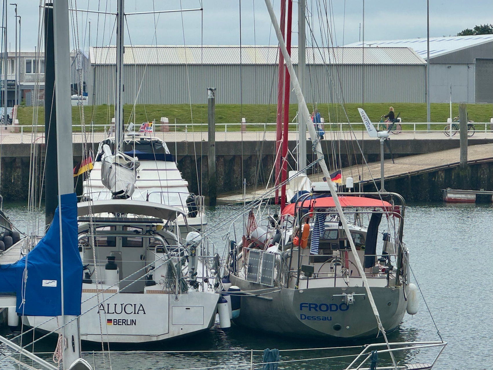 Nachtfahrt zur Kugelbake