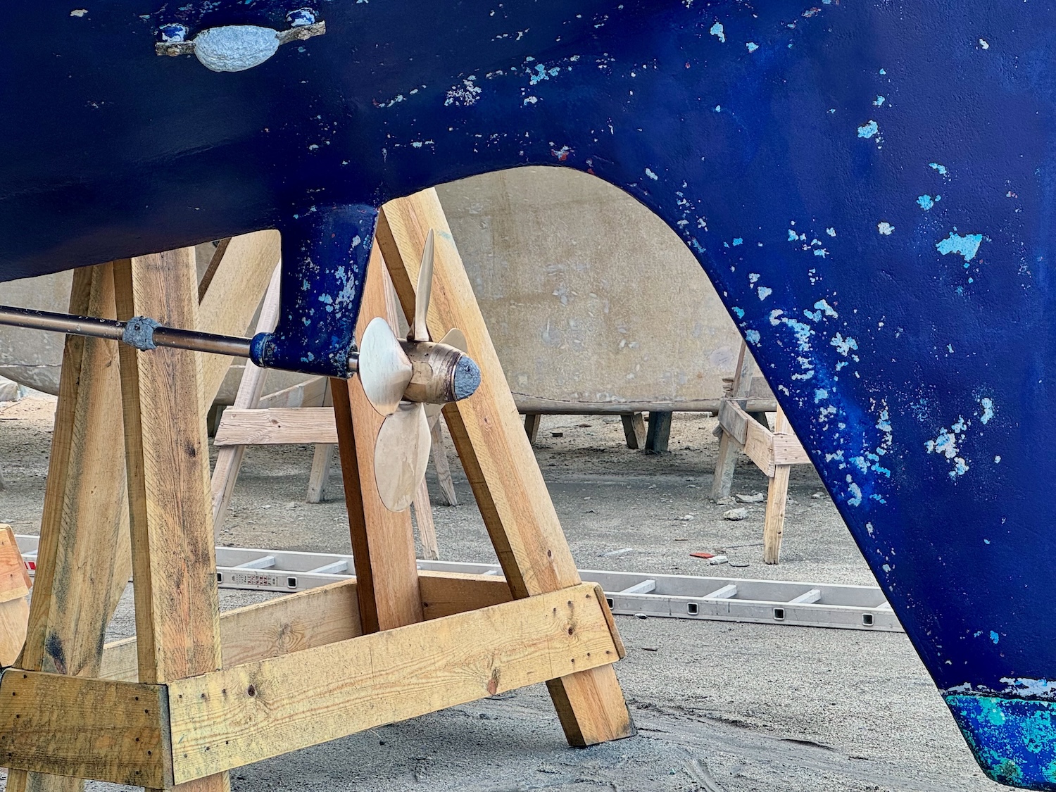 Schon besser, aber am Rumpf ging sehr viel ab