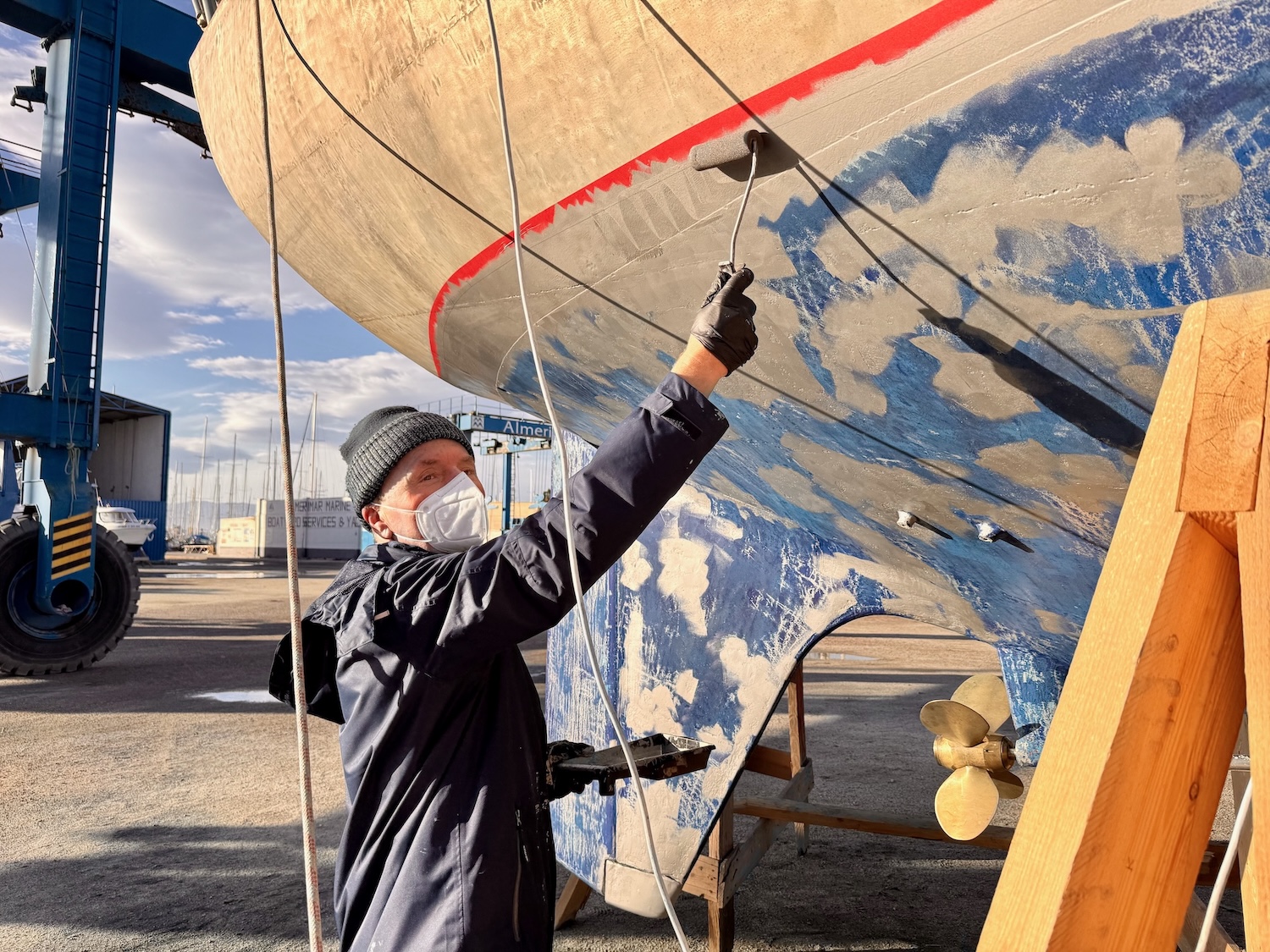 Spachteln und Grundieren