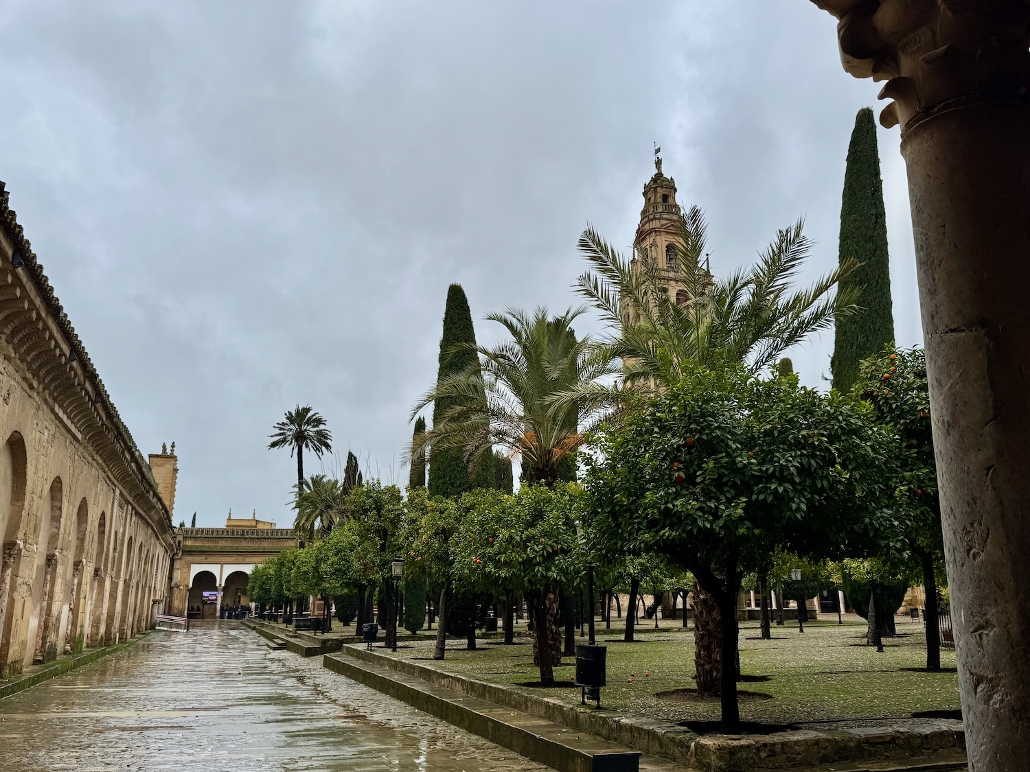 Im Garten der Kathedrale