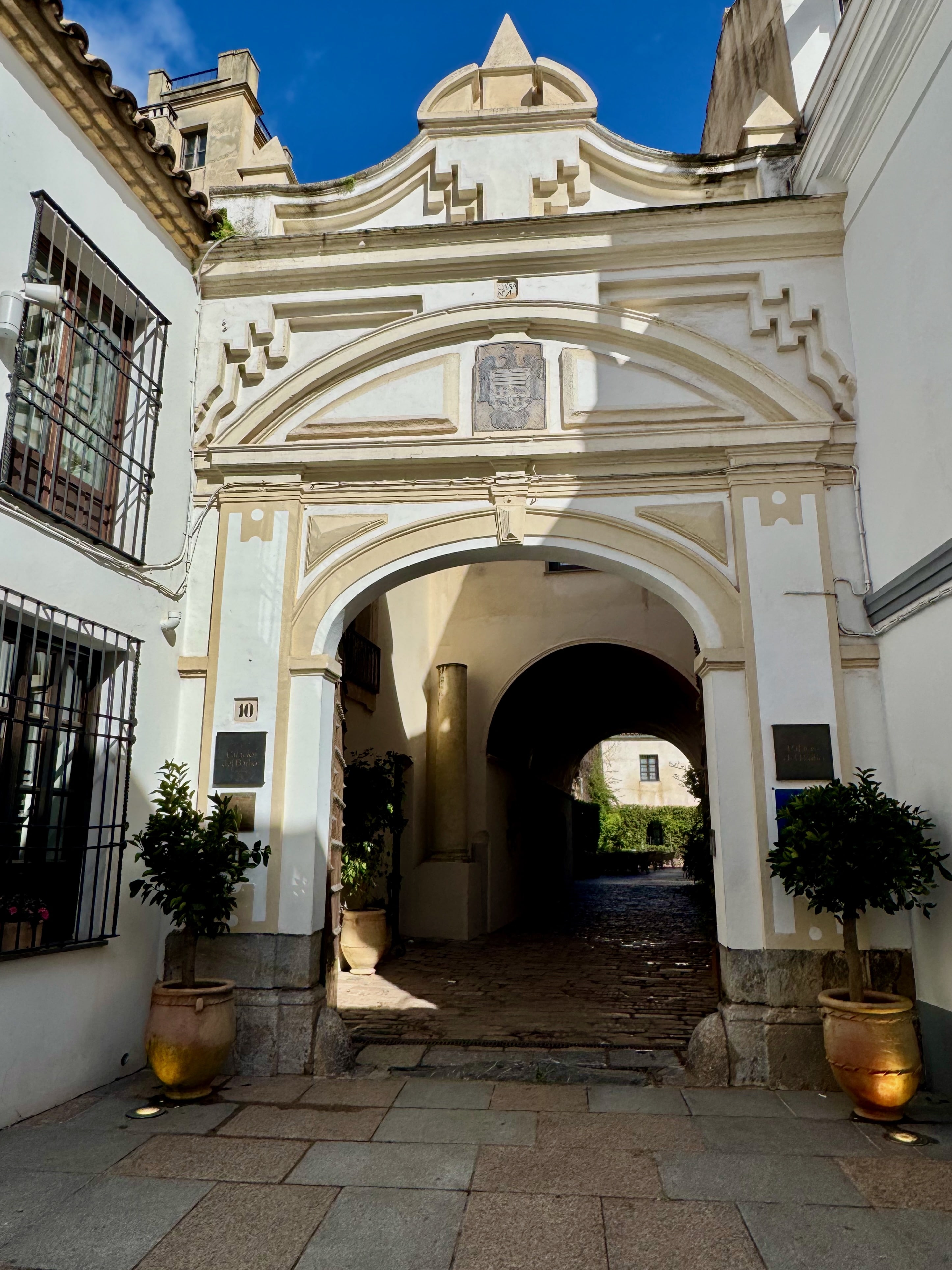 Eingang zum Designhotel