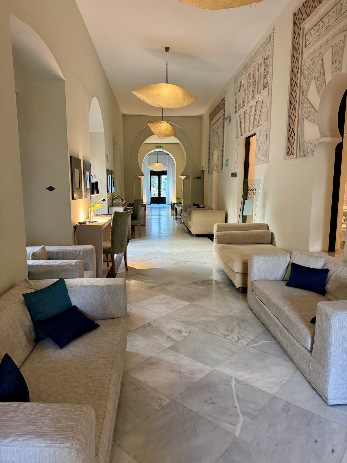 Im Designhotel – Flur