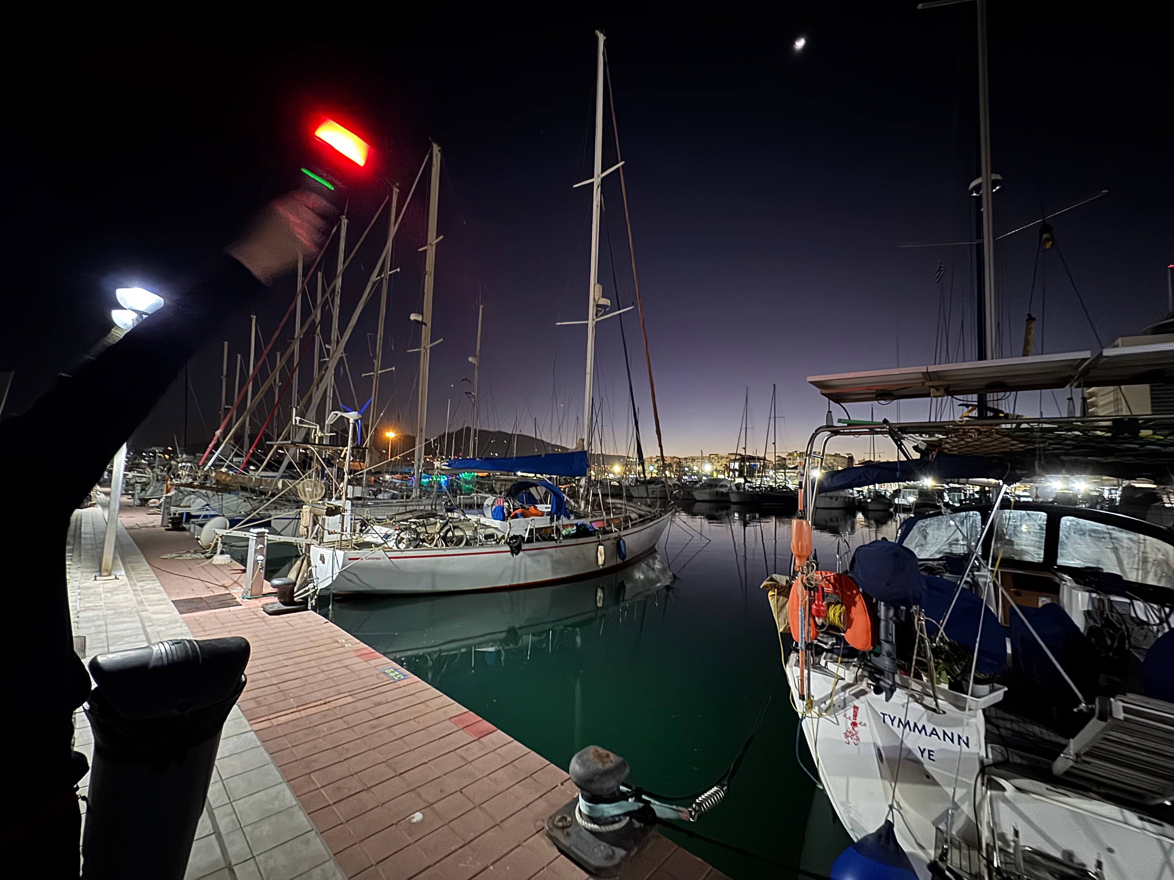 Melilla Marina – gleich kommt Mariposa