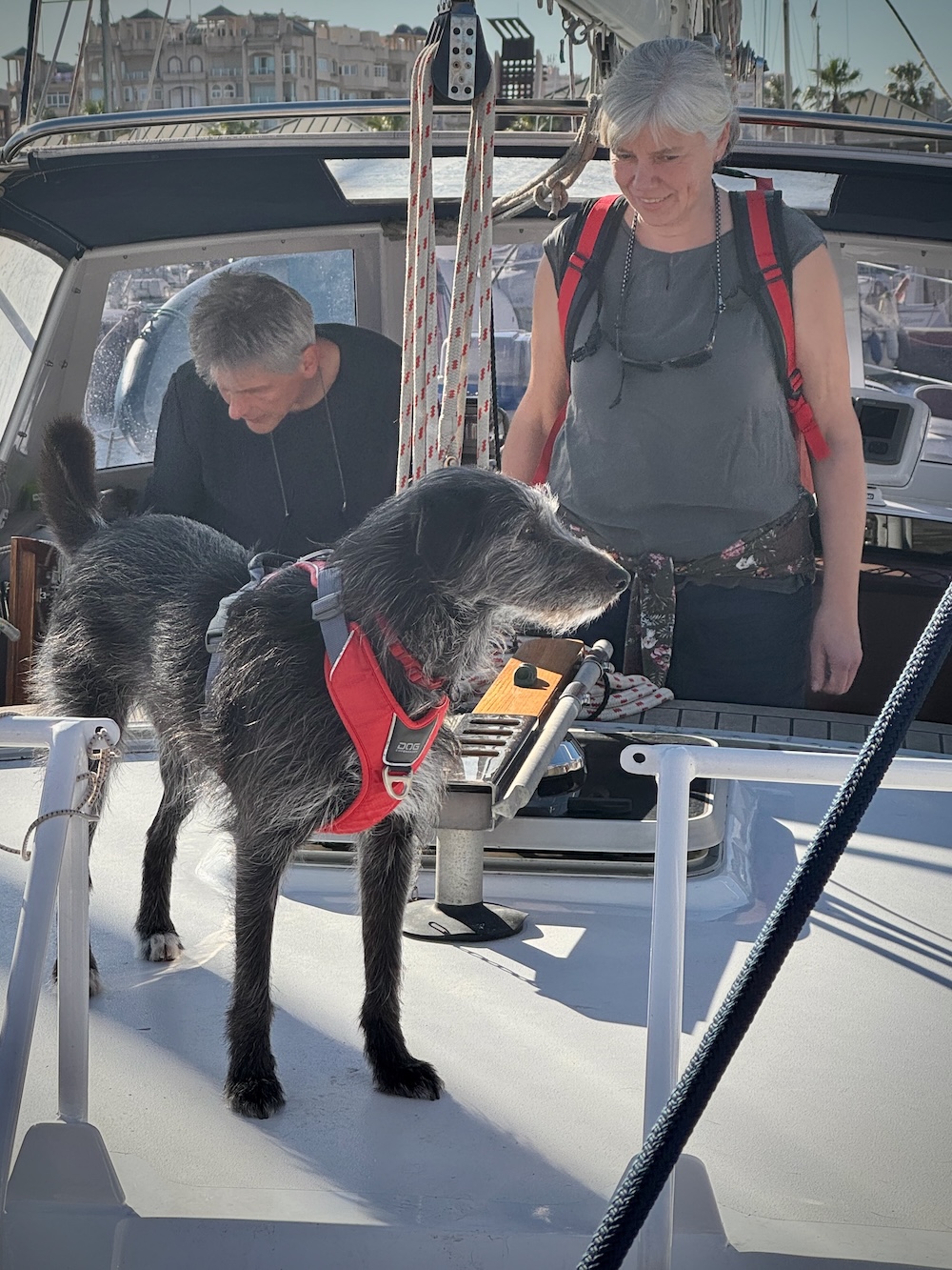 Heike, Frank und Käppi auf der Mariposa