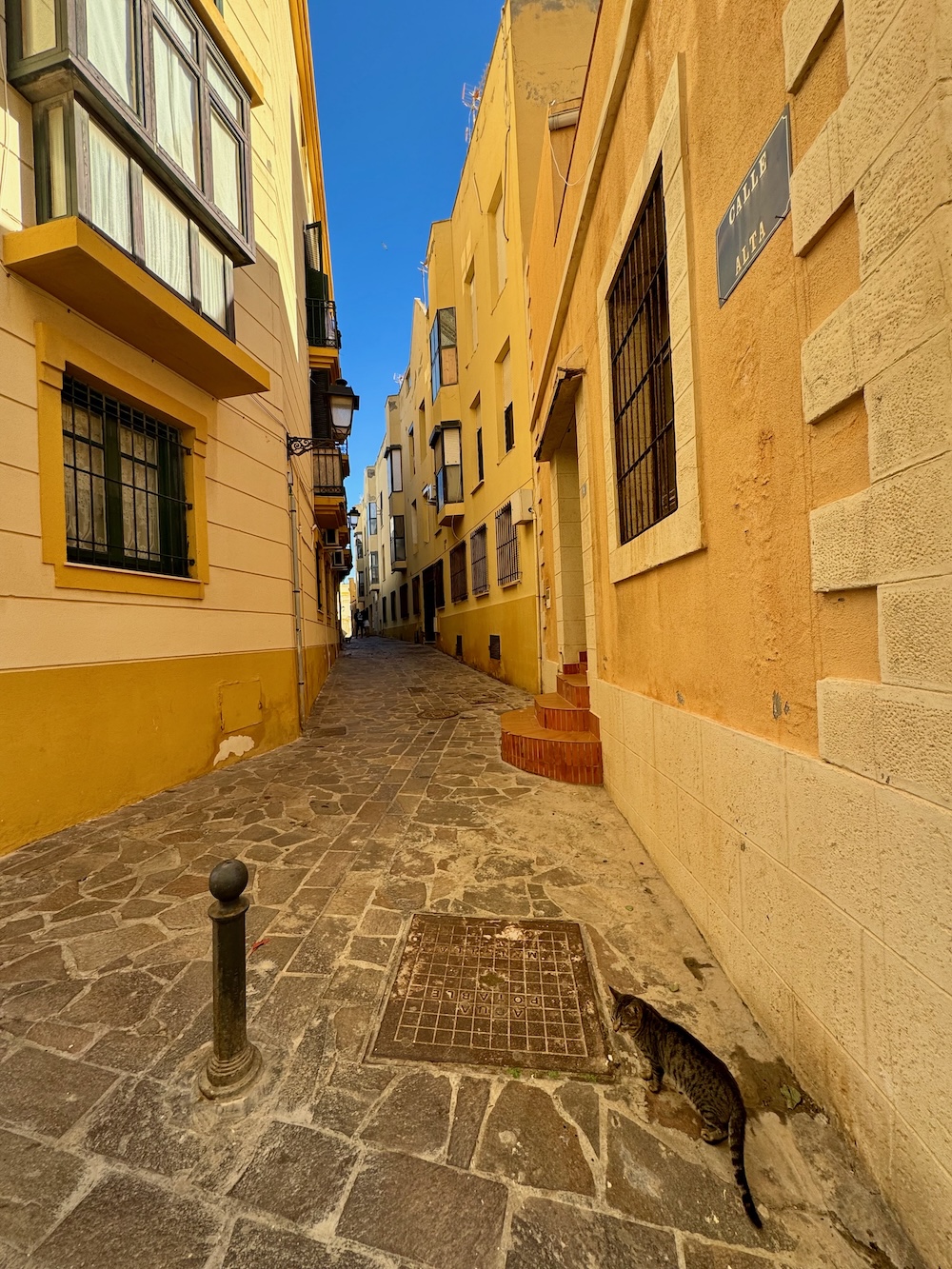 Oben in der Festungsstadt