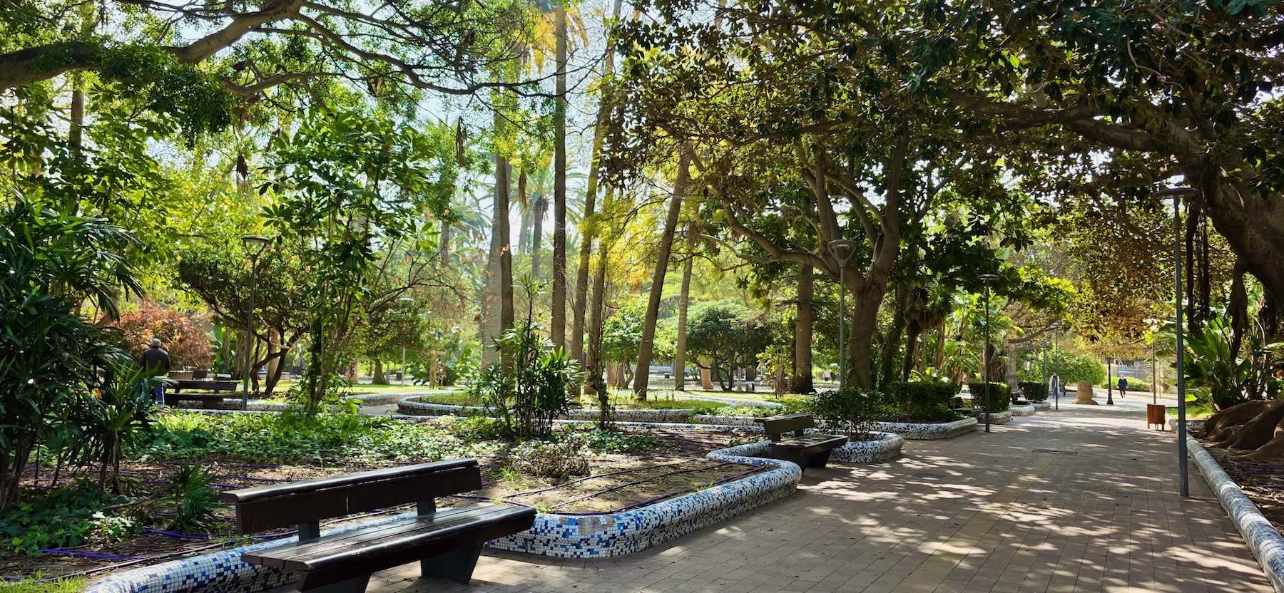 Gepflegte Parkanlagen