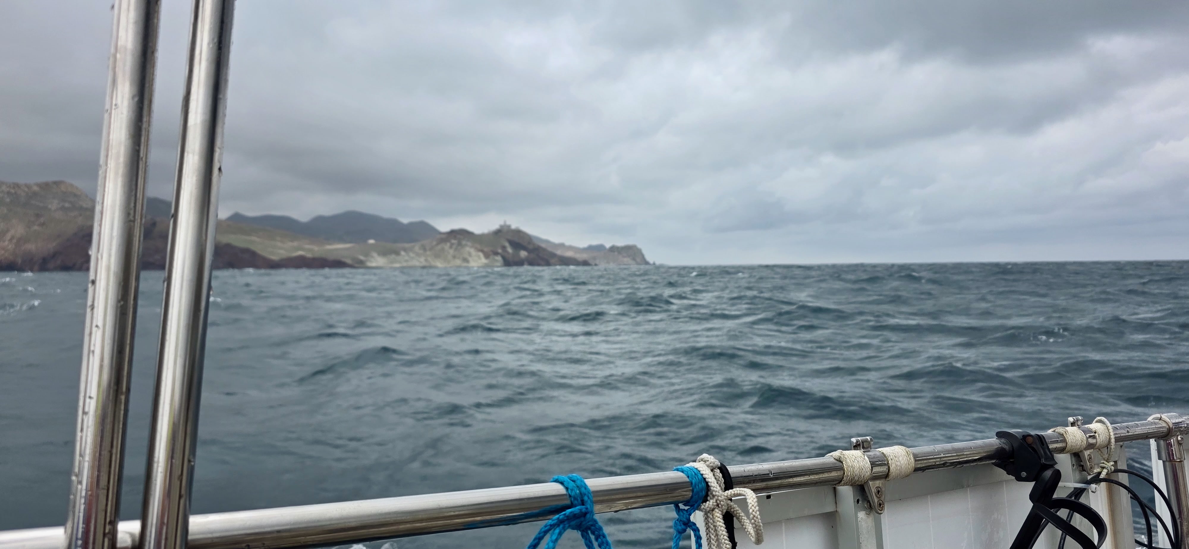 Ruppige Überfahrt nach Ceuta