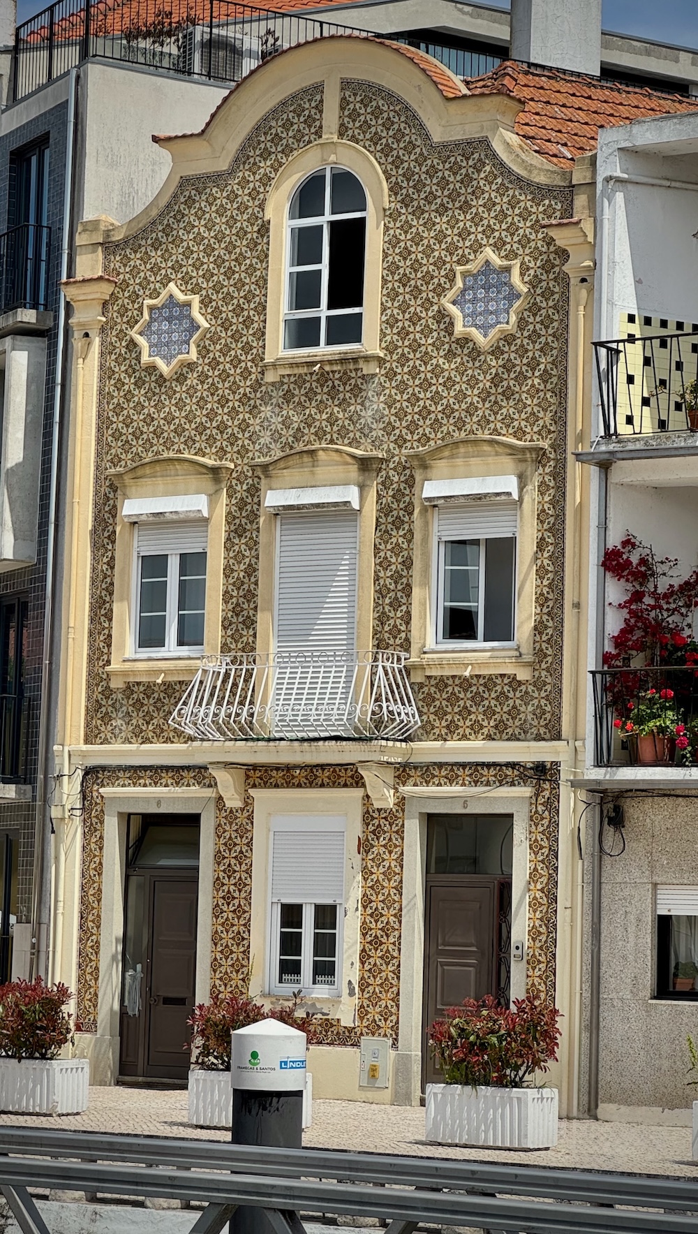 Aveiro Bunte Fassade