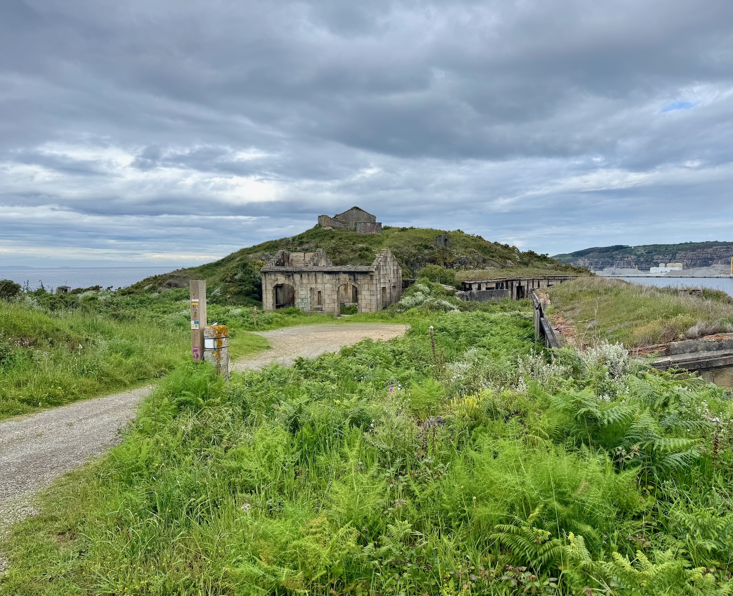 Wanderung mit Ausblicken und Ruinen