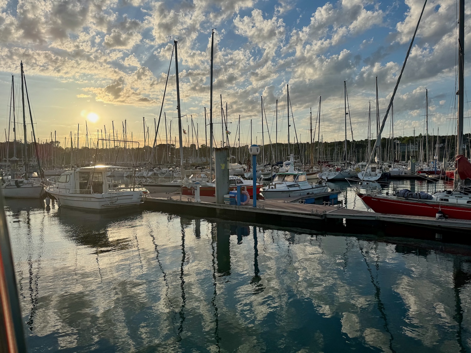 Abschiedsblick am Abend