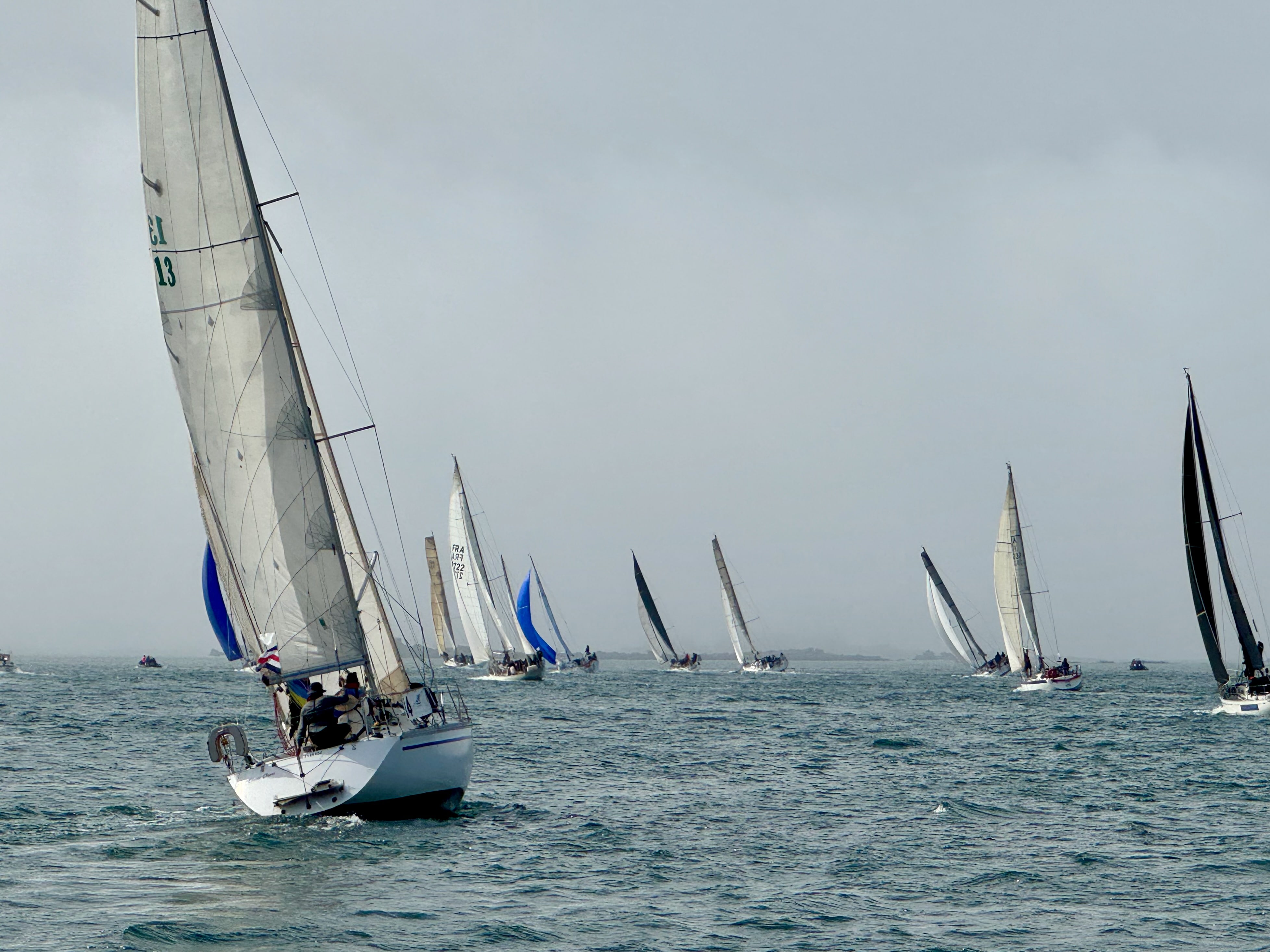 Abendregatta in L'Aber Wrack