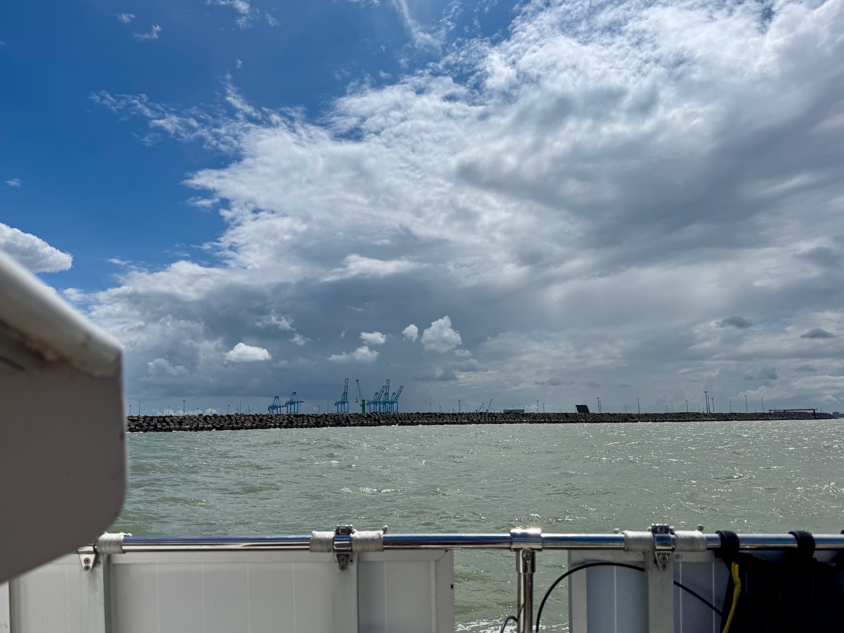 Zeebrugge Hafenkräne