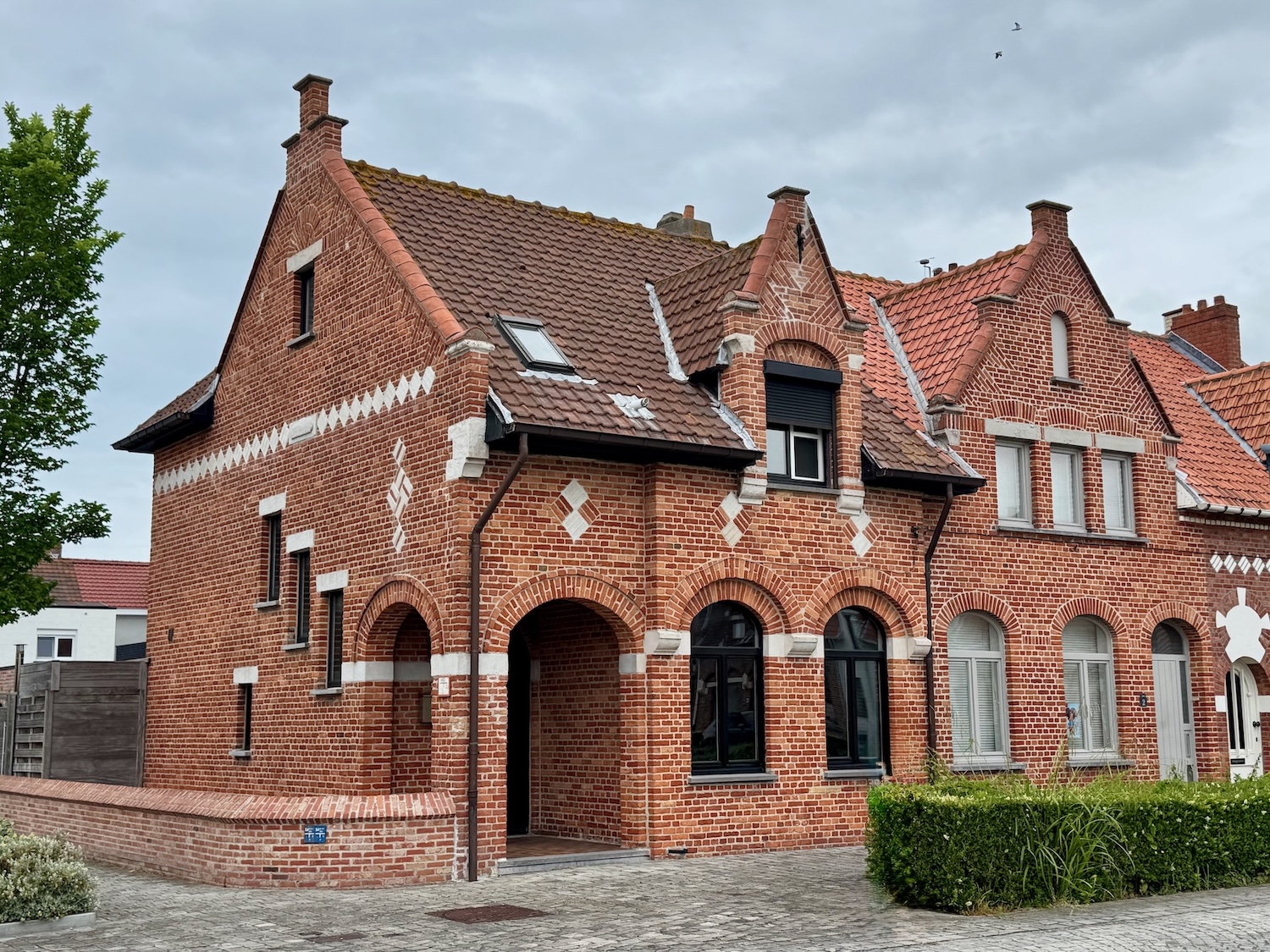 Zeebrugge – Wohnhäuser in alter Tradition