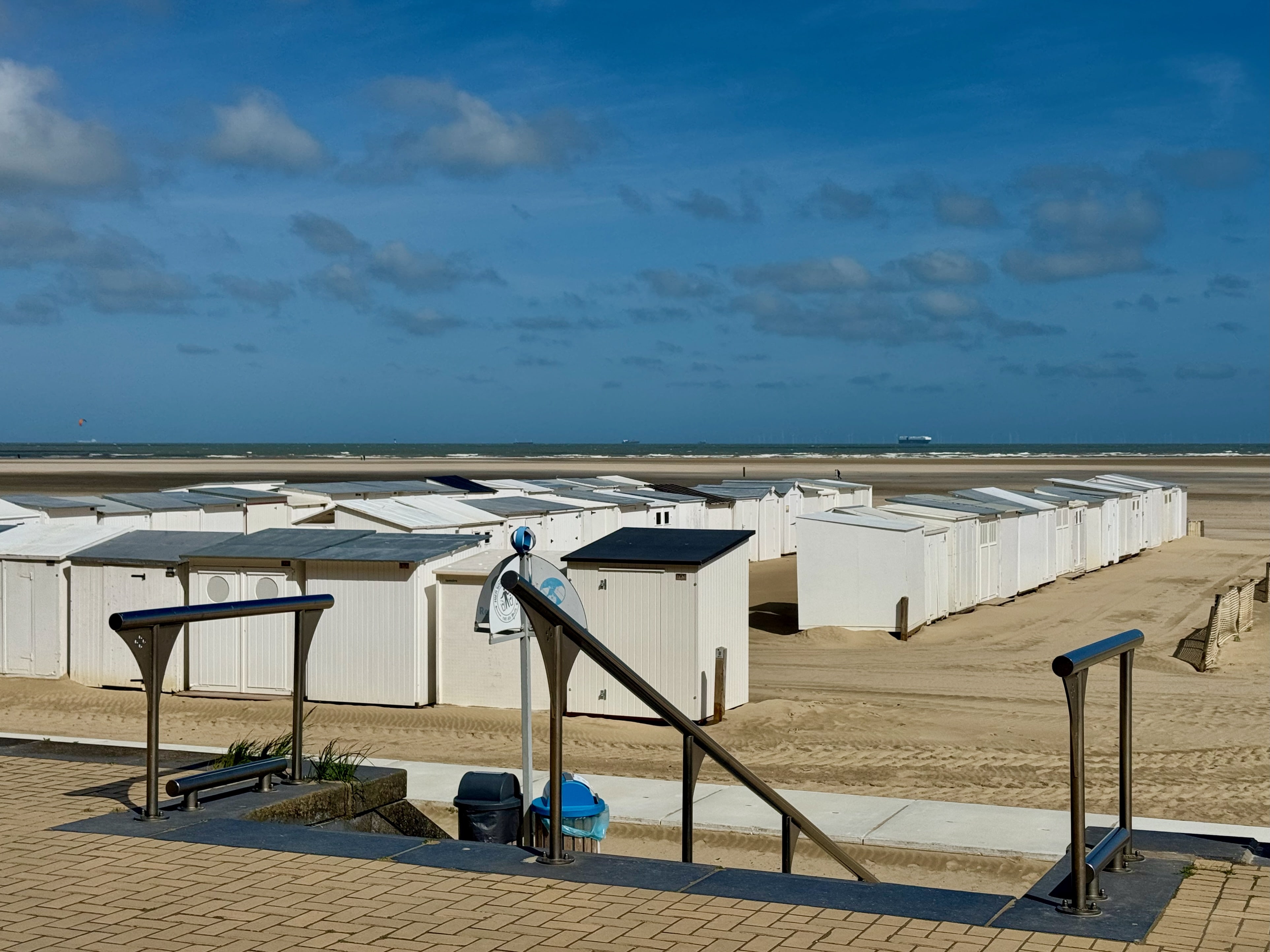 Am Strand von Zeebrugge