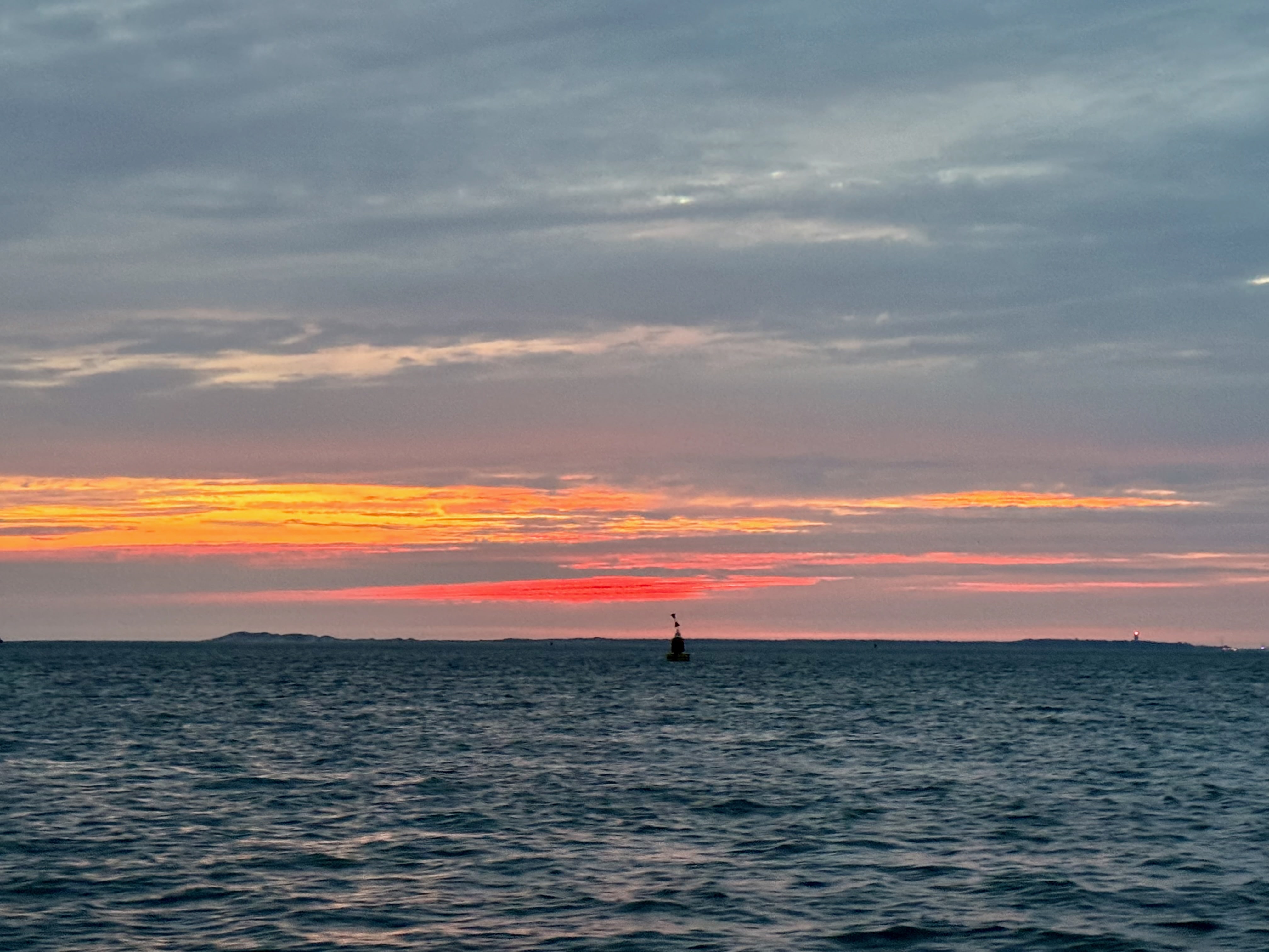 Aufbruch in der Morgendämmerung