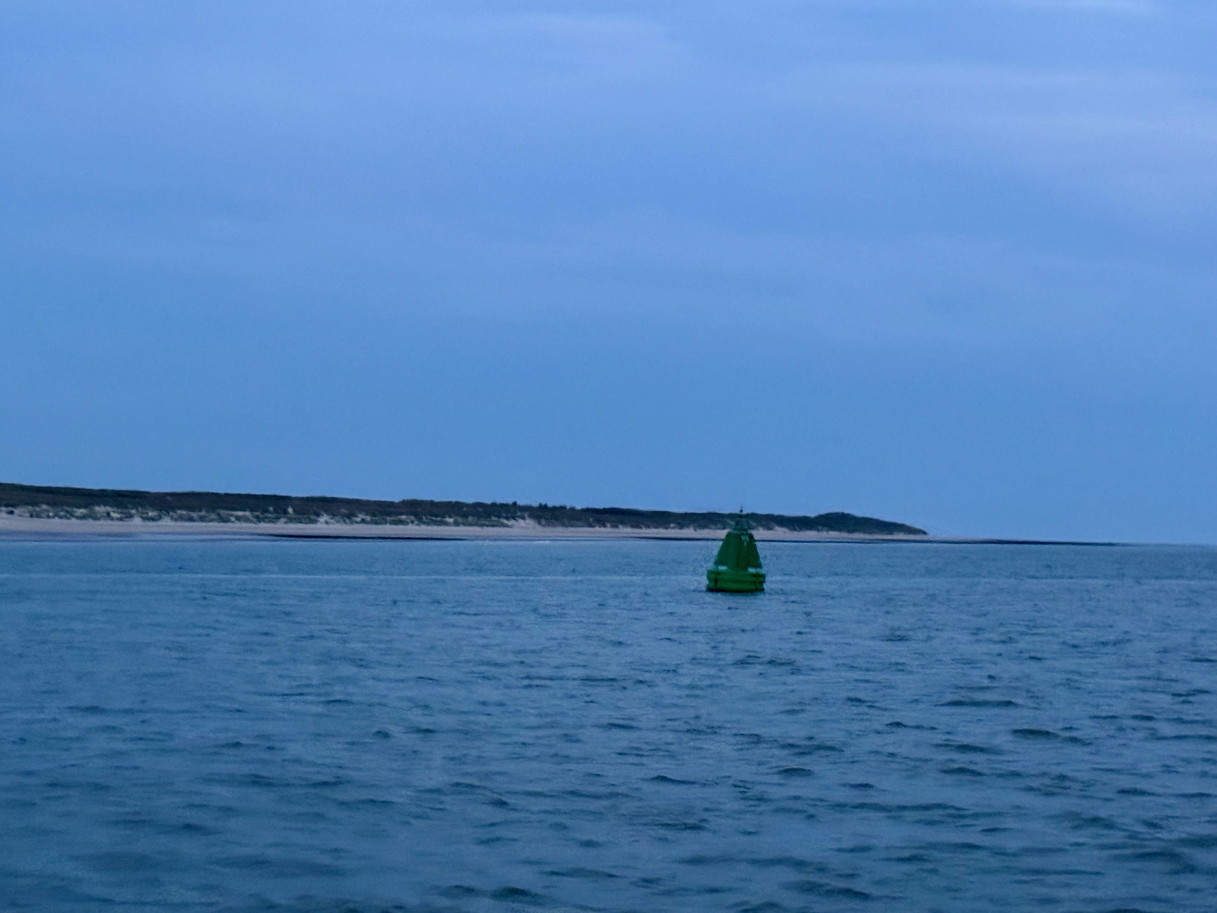 Ausfahrt bei Vlieland