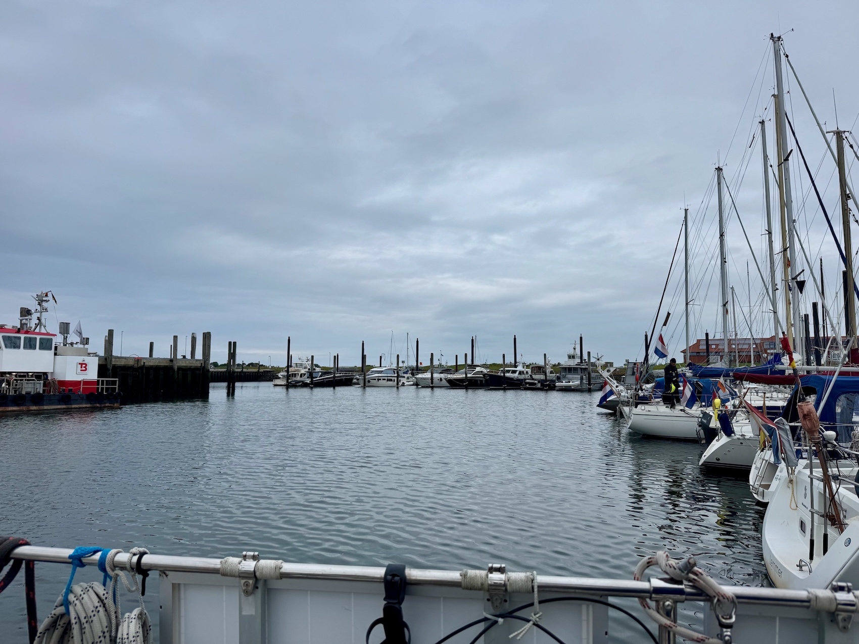 In der Marina Norderney