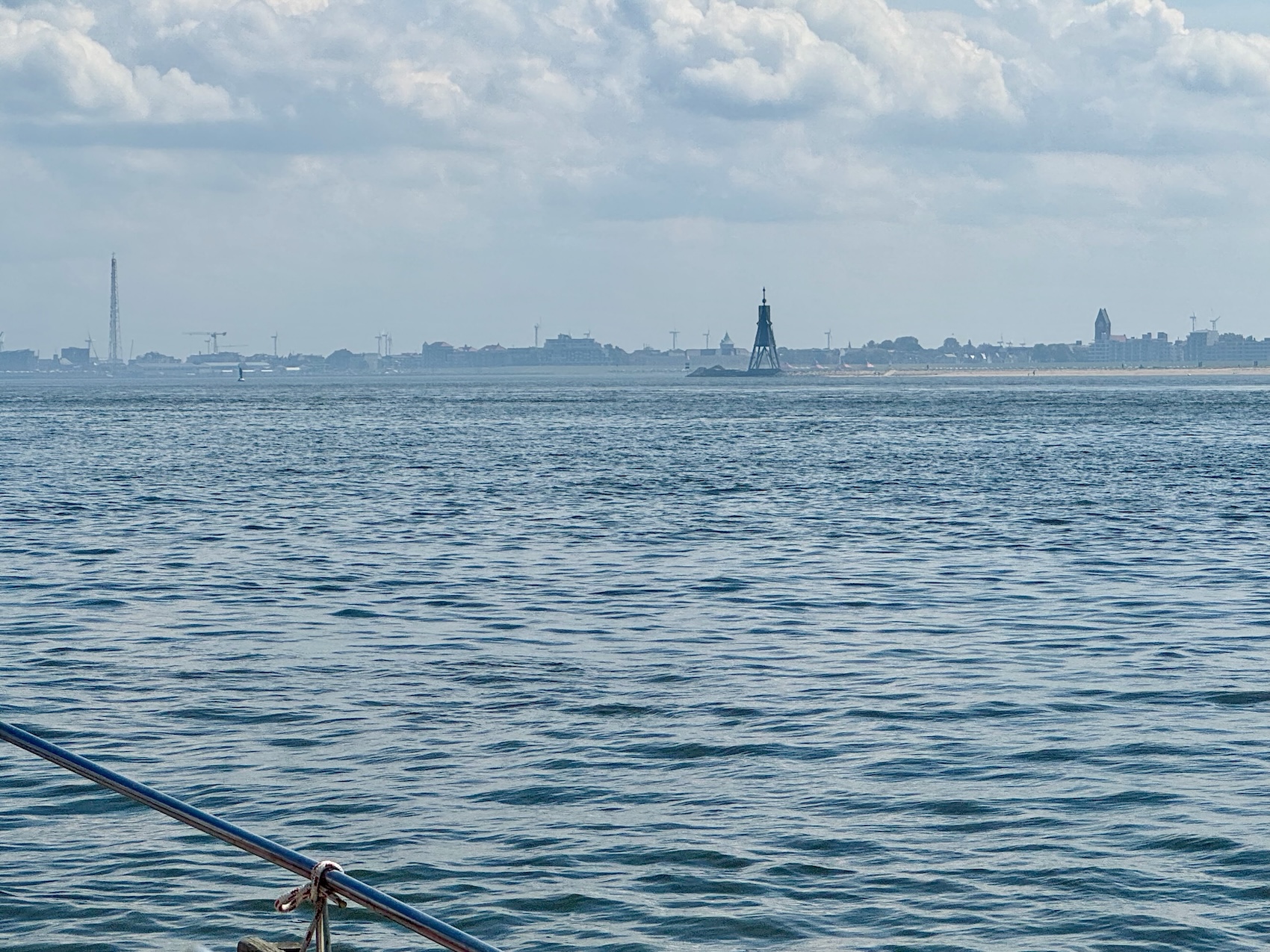 Cuxhaven in Sicht