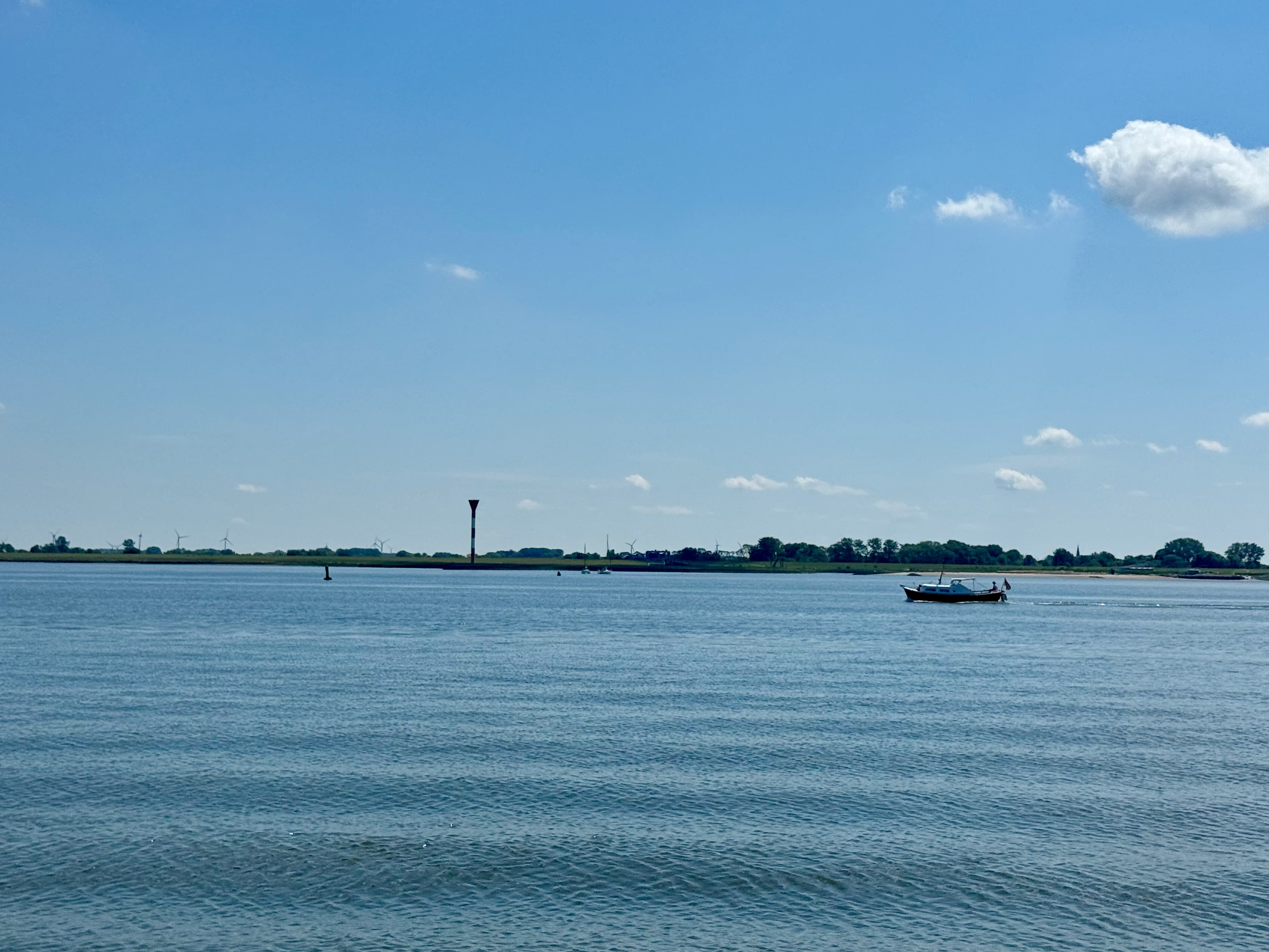 Die Elbe bei Cuxhaven