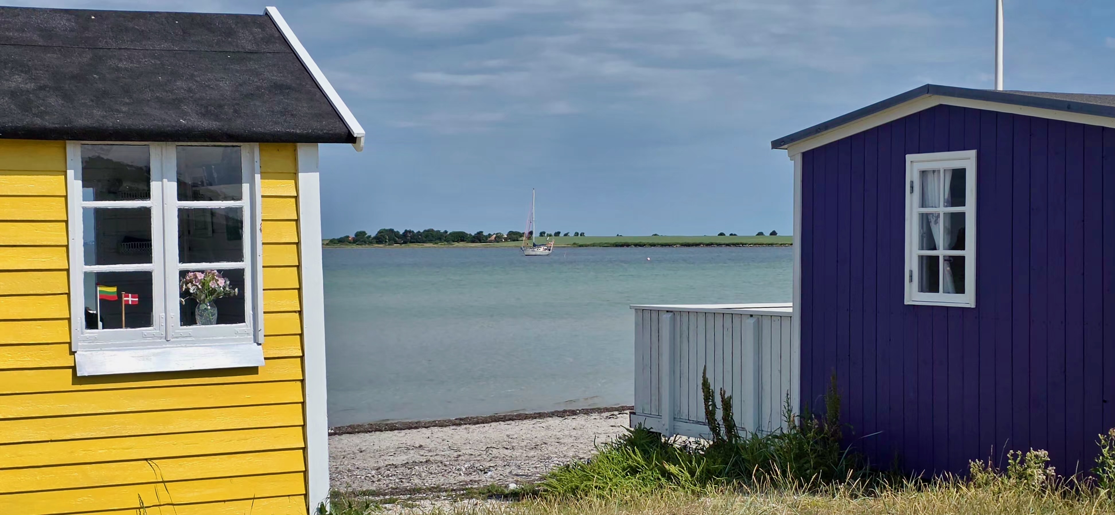 Angekommen in der Traumbucht vor Ærøskøbing