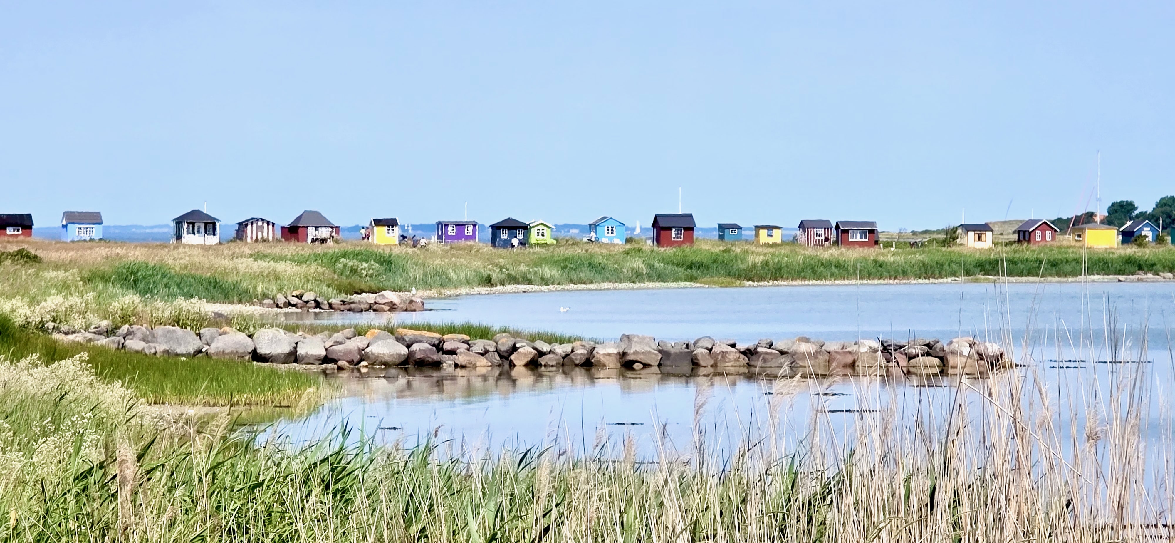 Badehäuser in Dänemark