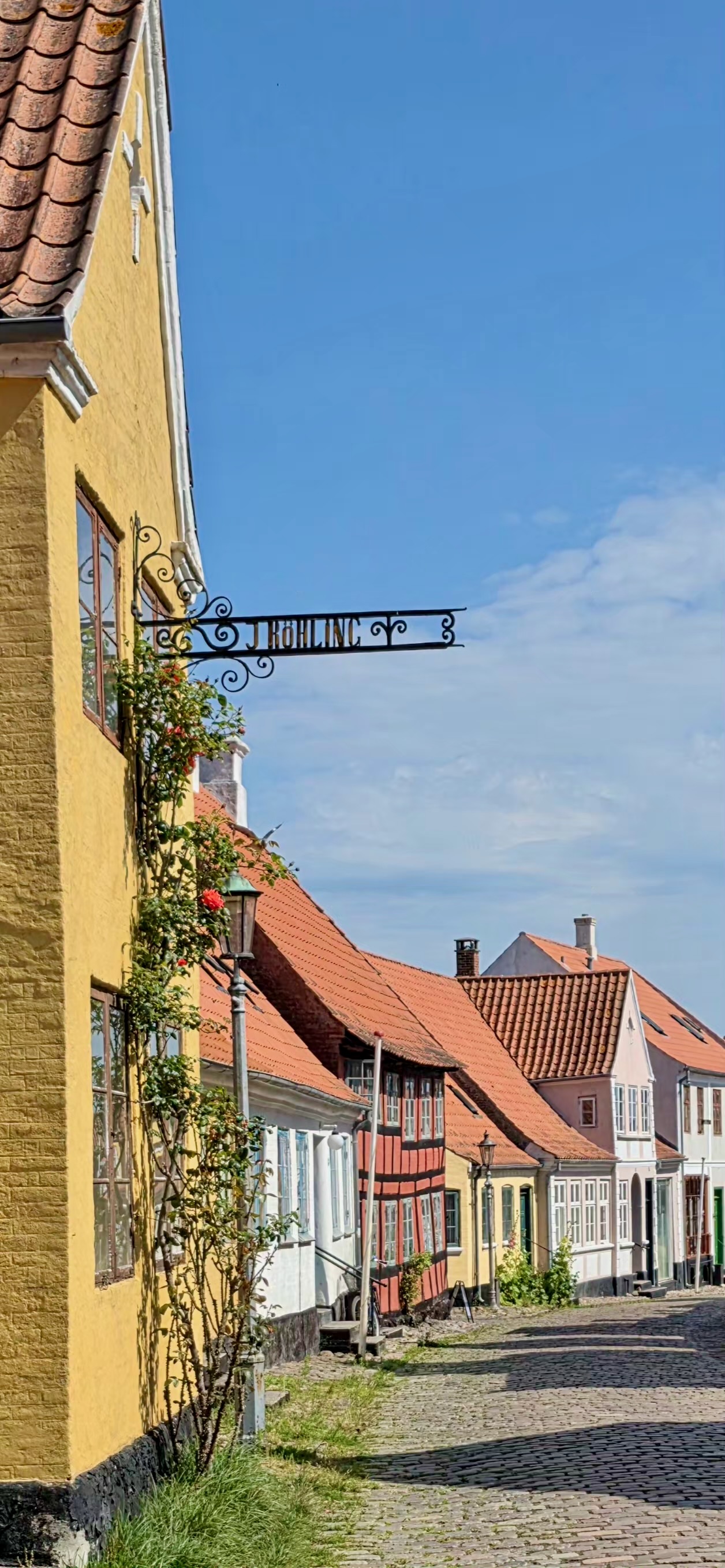 Malerischer Straßenzug