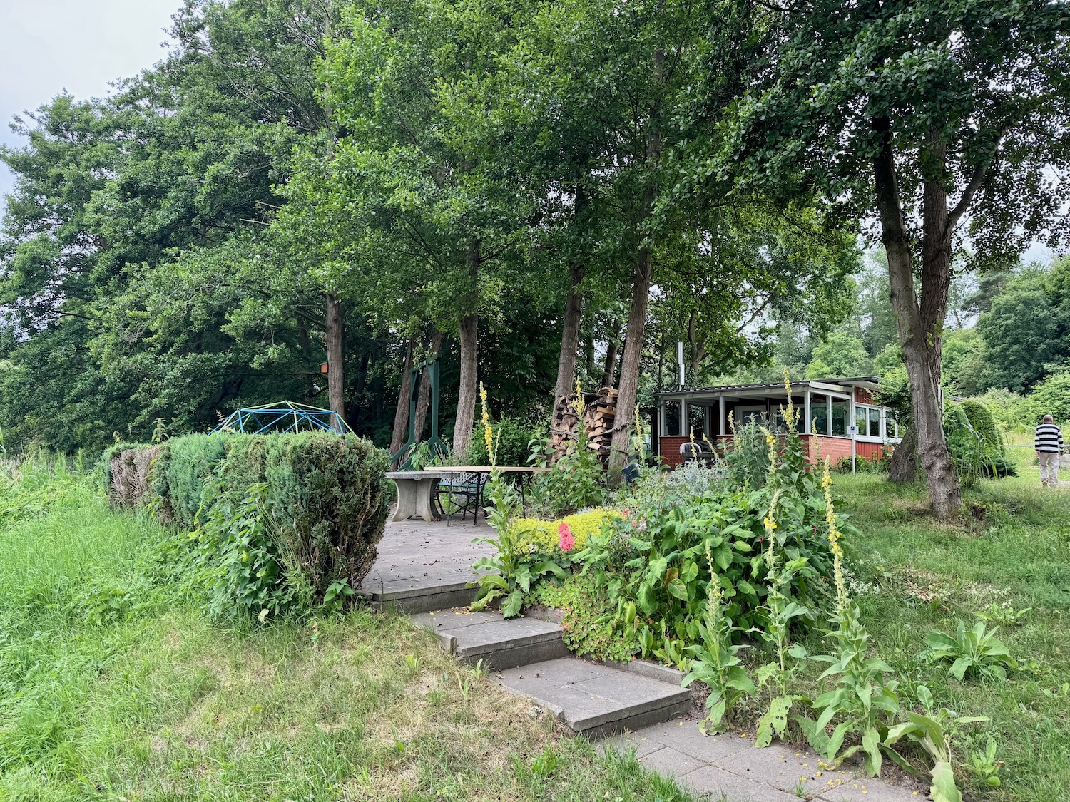 Liebevoll gepflegtes Vereinsgelände