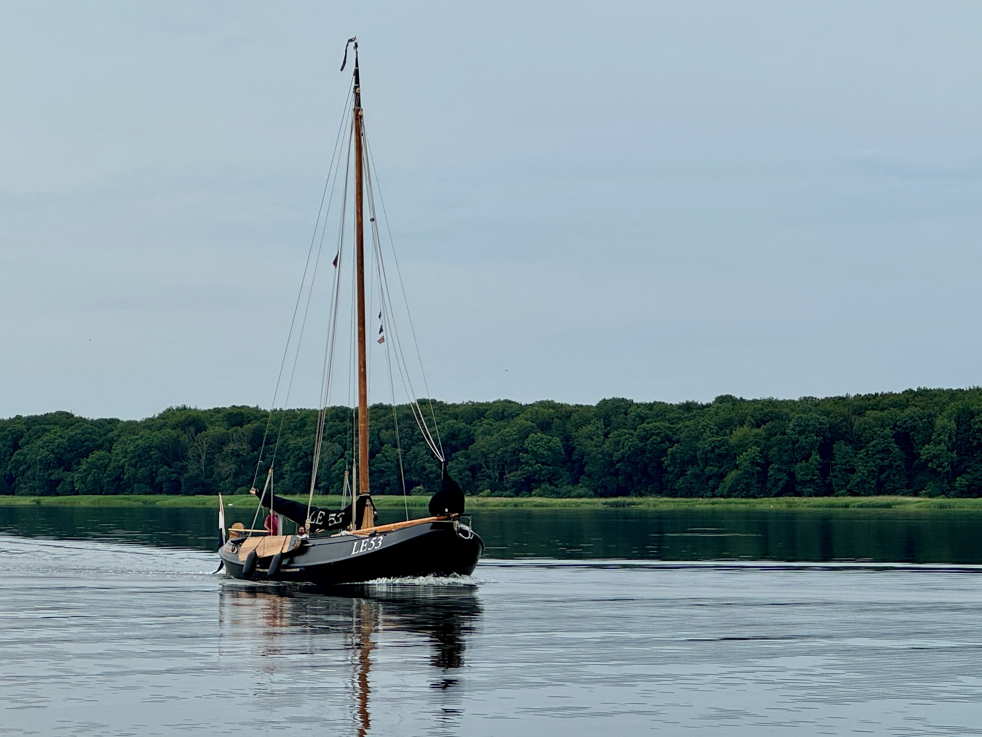 Schönes Boot im Strelasund