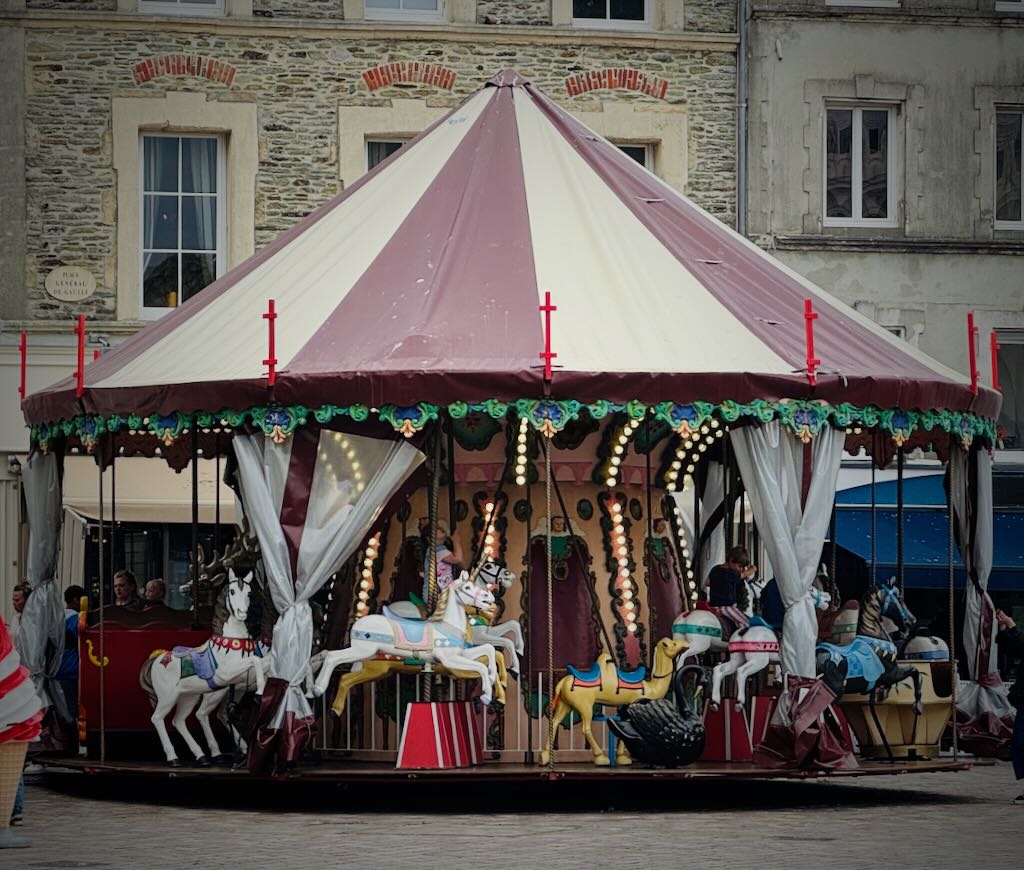 Nostalgisches Kinderkarussell